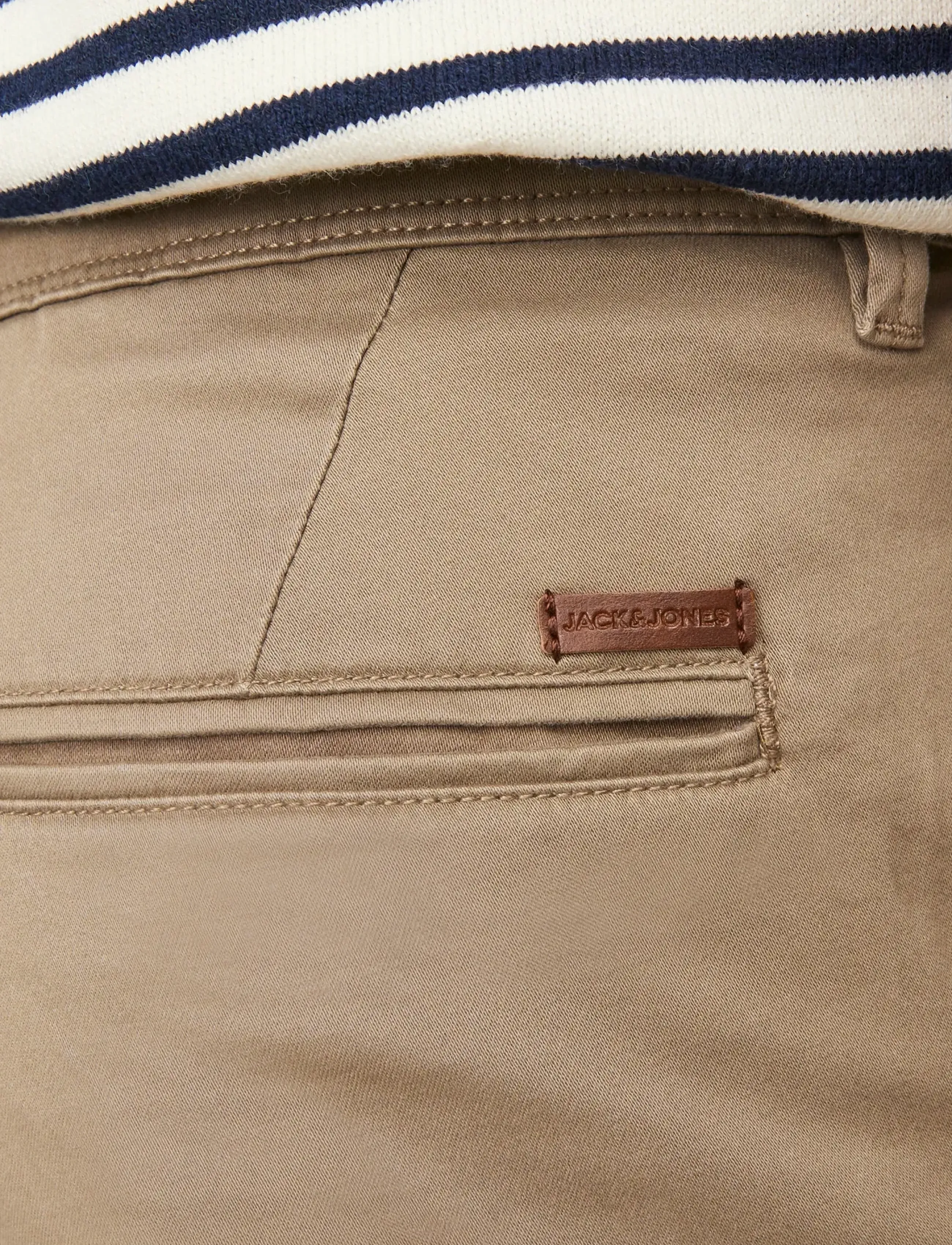 Jack & Jones - JPSTMARCO BOWIE SA BEIGE NOOS - chinot - beige - 5
