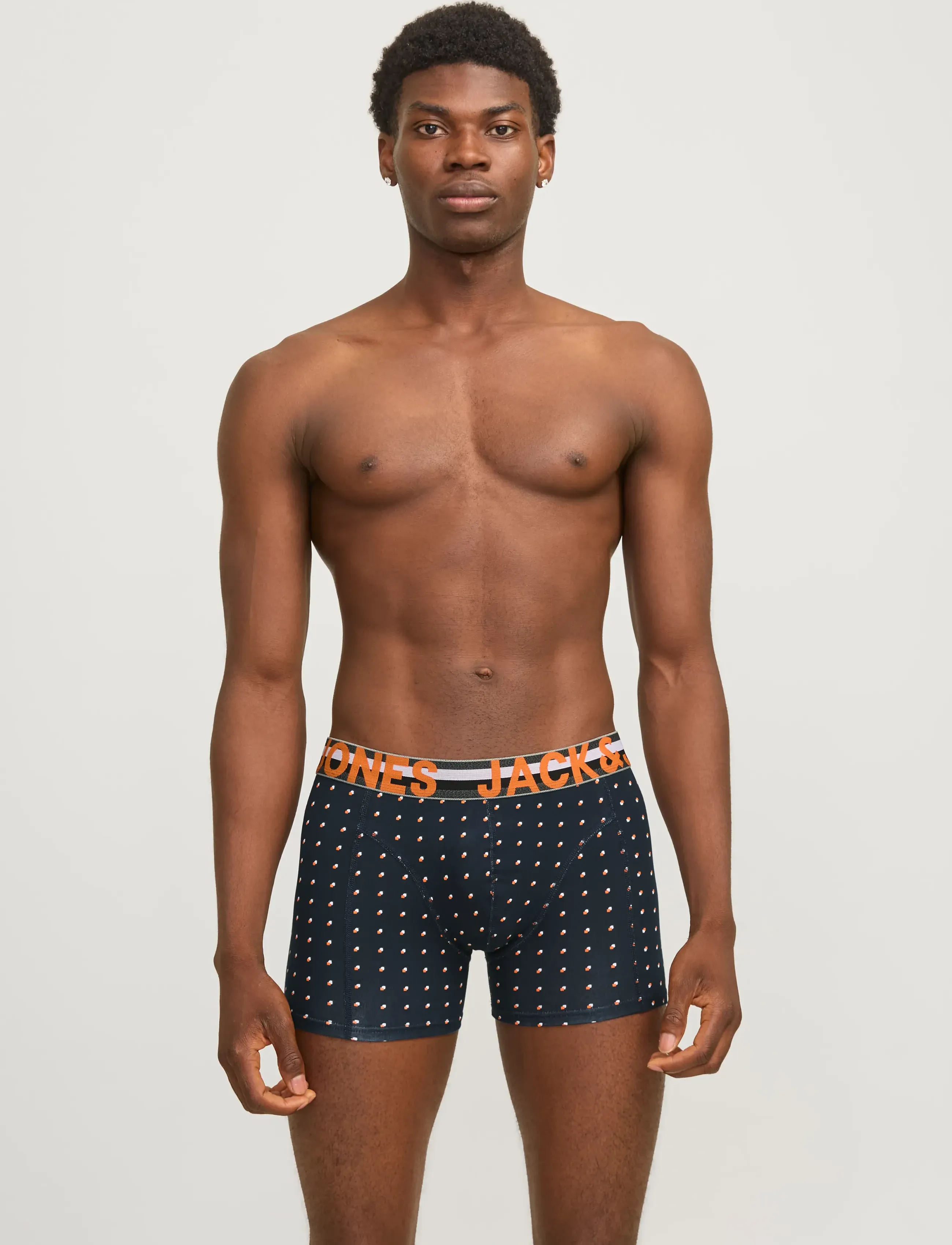 Jack & Jones Jachenrik Trunks 3 Pack Noos, M, Navy, Undertøj > Boksere, Herre
