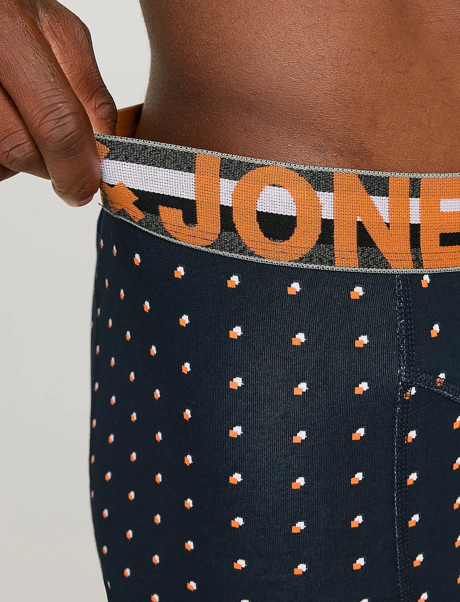 Jack & Jones - JACHENRIK TRUNKS 3 PACK NOOS - unterhosen im multipack - black - 4