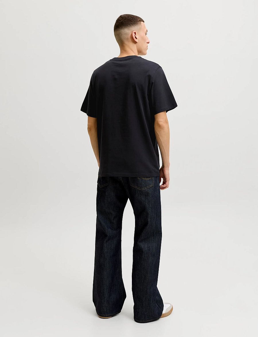 Jack & Jones - JJECORP LOGO TEE SS O-NECK NOOS - lühikeste varrukatega t-särgid - black - 3