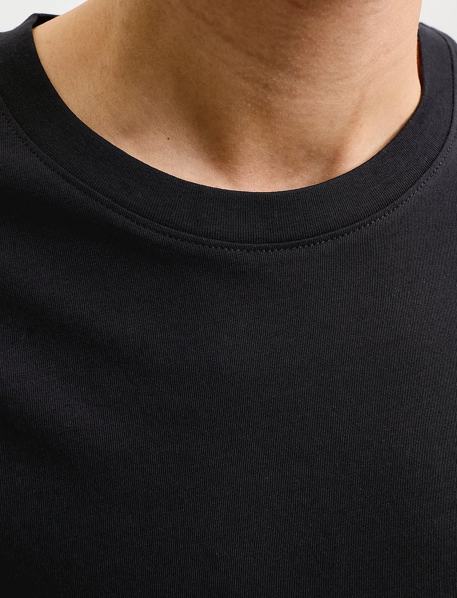 Jack & Jones - JJECORP LOGO TEE SS O-NECK NOOS - kurzärmelige t-shirts - black - 5
