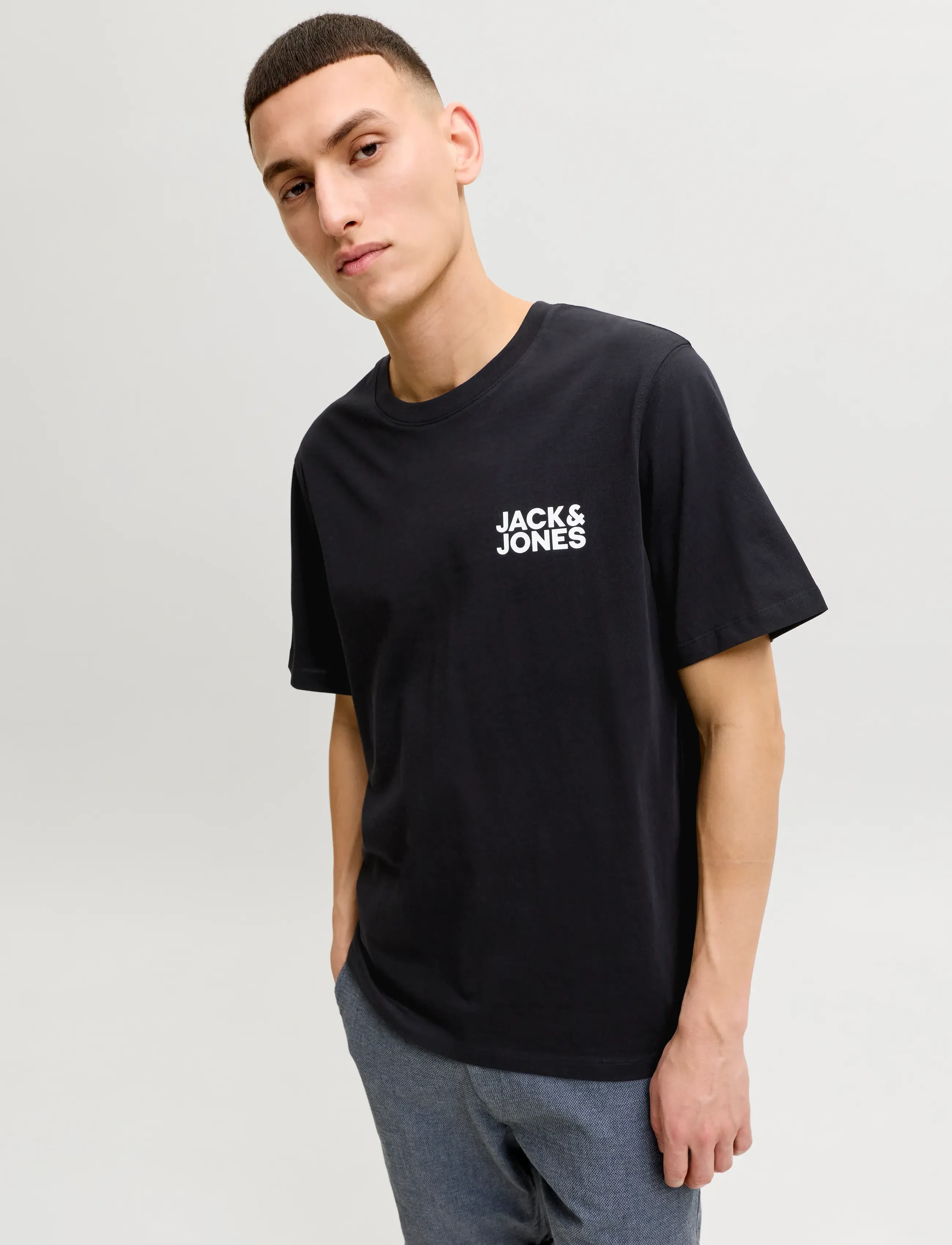 JACK & JONES Jjecorp Logo Tee Ss O-Neck Noos t-shirts med tryck herr – bild 8