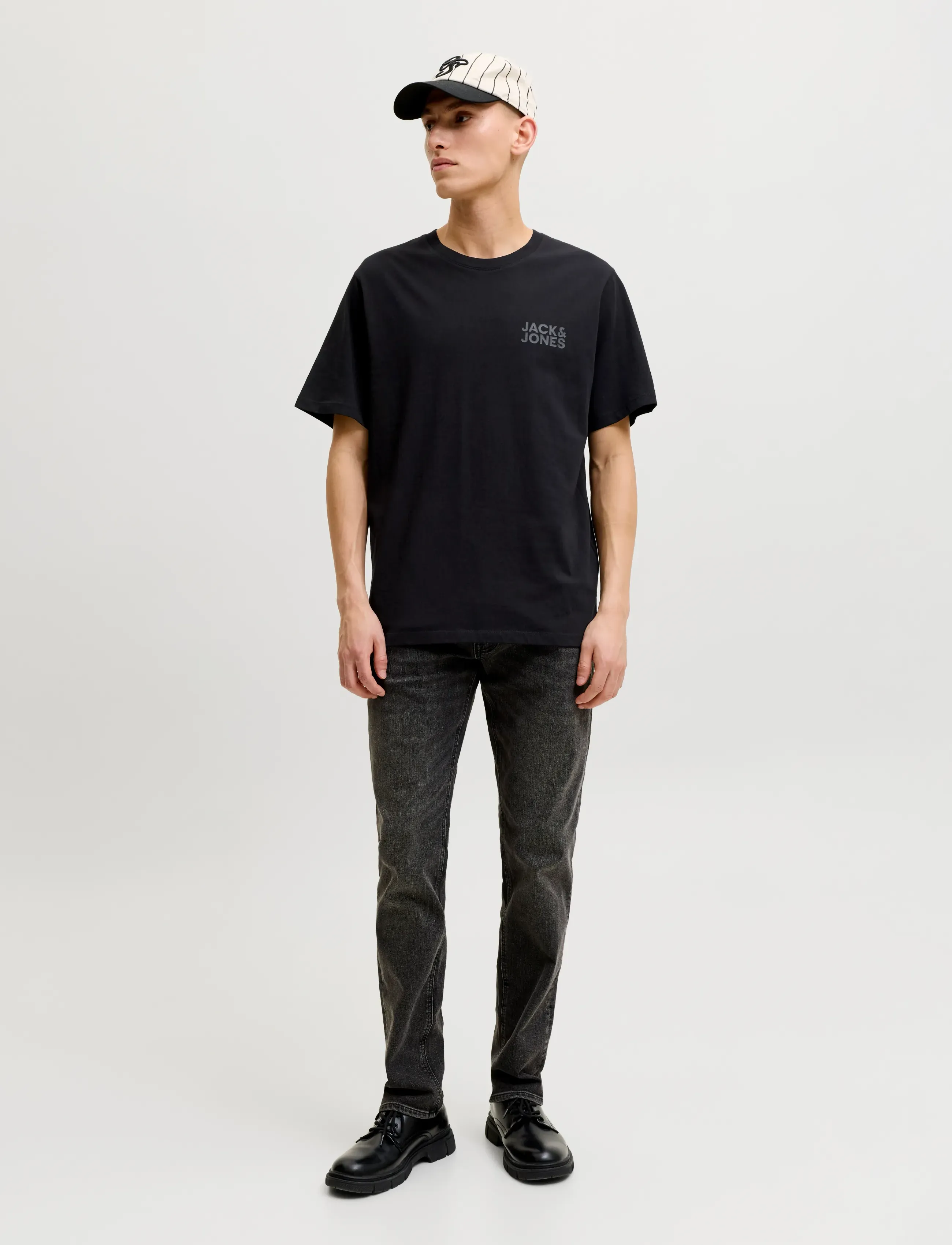 Jack & Jones - JJECORP LOGO TEE SS O-NECK NOOS - t-krekli ar īsām piedurknēm - black - 4