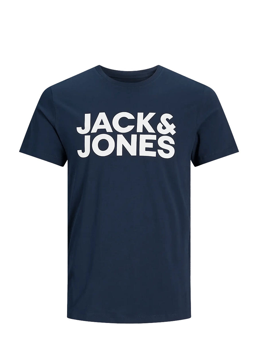 Jack & Jones - JJECORP LOGO TEE SS O-NECK NOOS - short-sleeved t-shirts - navy blazer - 1