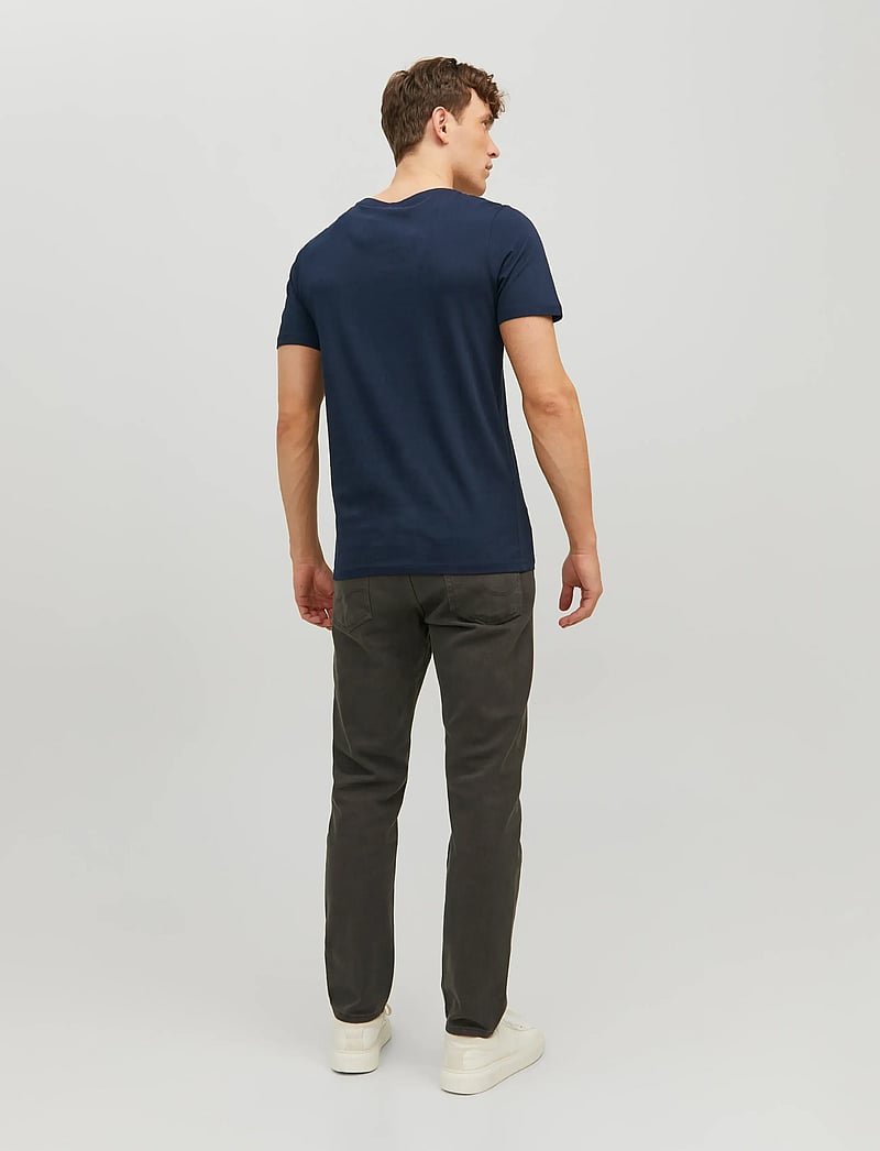 Jack & Jones - JJECORP LOGO TEE SS O-NECK NOOS - lühikeste varrukatega t-särgid - navy blazer - 3