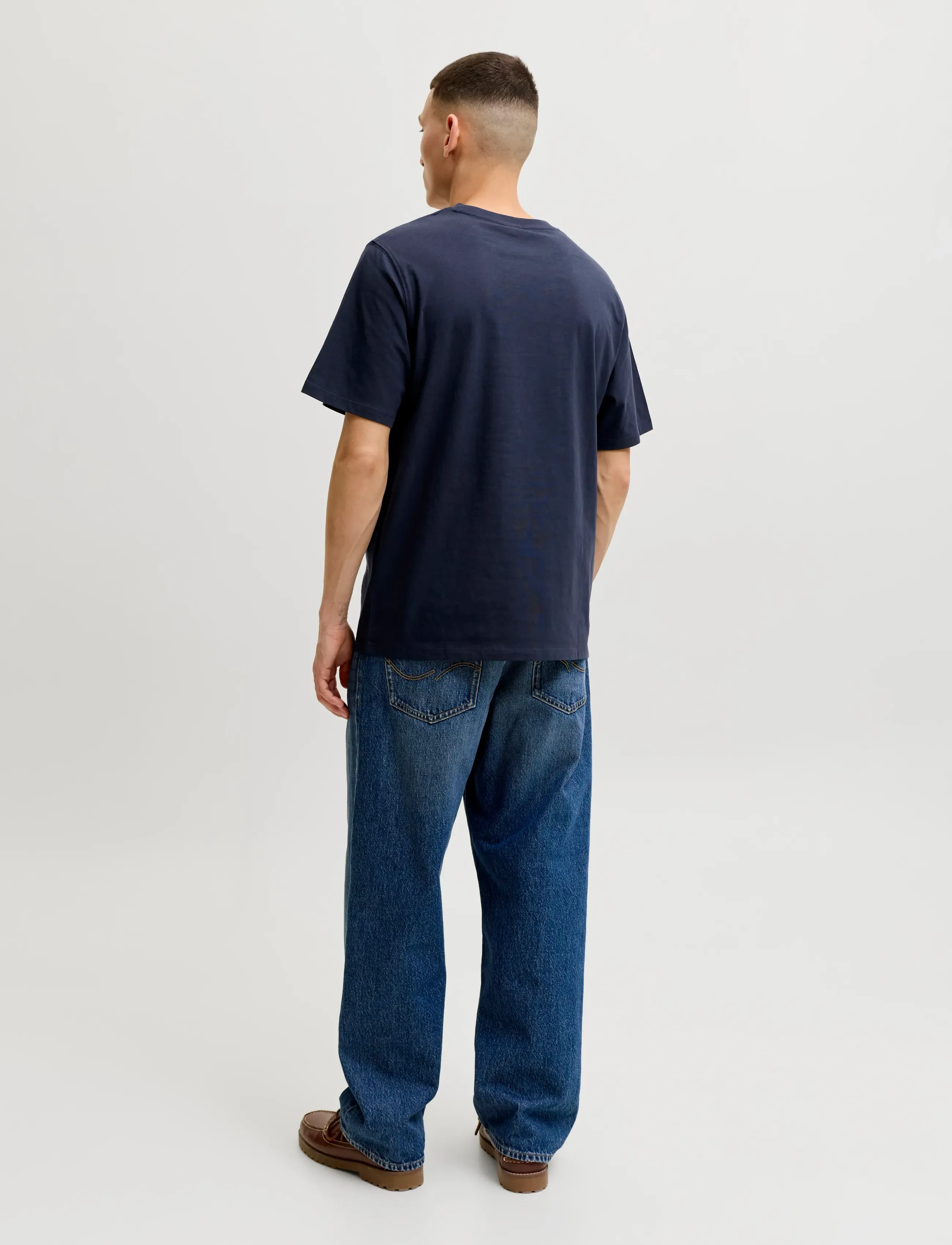 Jack & Jones - JJECORP LOGO TEE SS O-NECK NOOS - lühikeste varrukatega t-särgid - navy blazer - 3