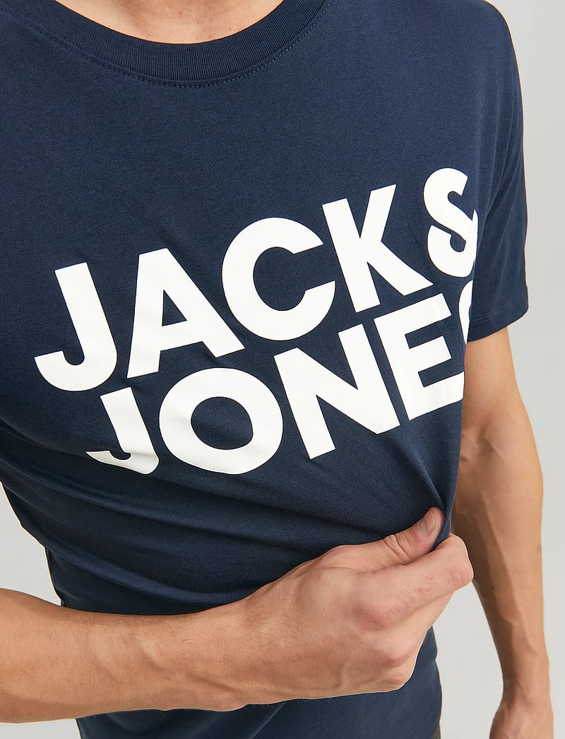 Jack & Jones - JJECORP LOGO TEE SS O-NECK NOOS - lühikeste varrukatega t-särgid - navy blazer - 5