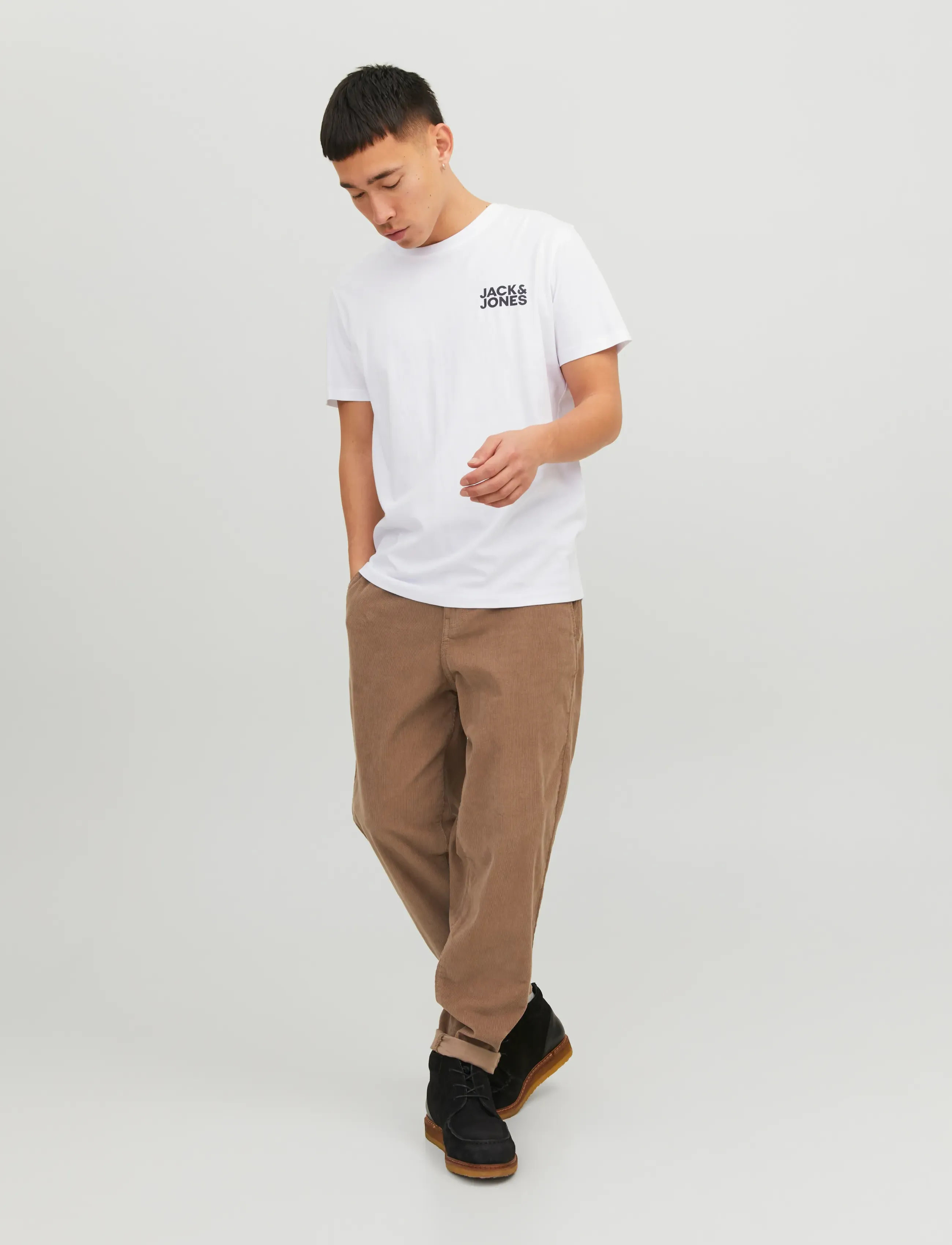 Jack & Jones - JJECORP LOGO TEE SS O-NECK NOOS - short-sleeved t-shirts - white - 5
