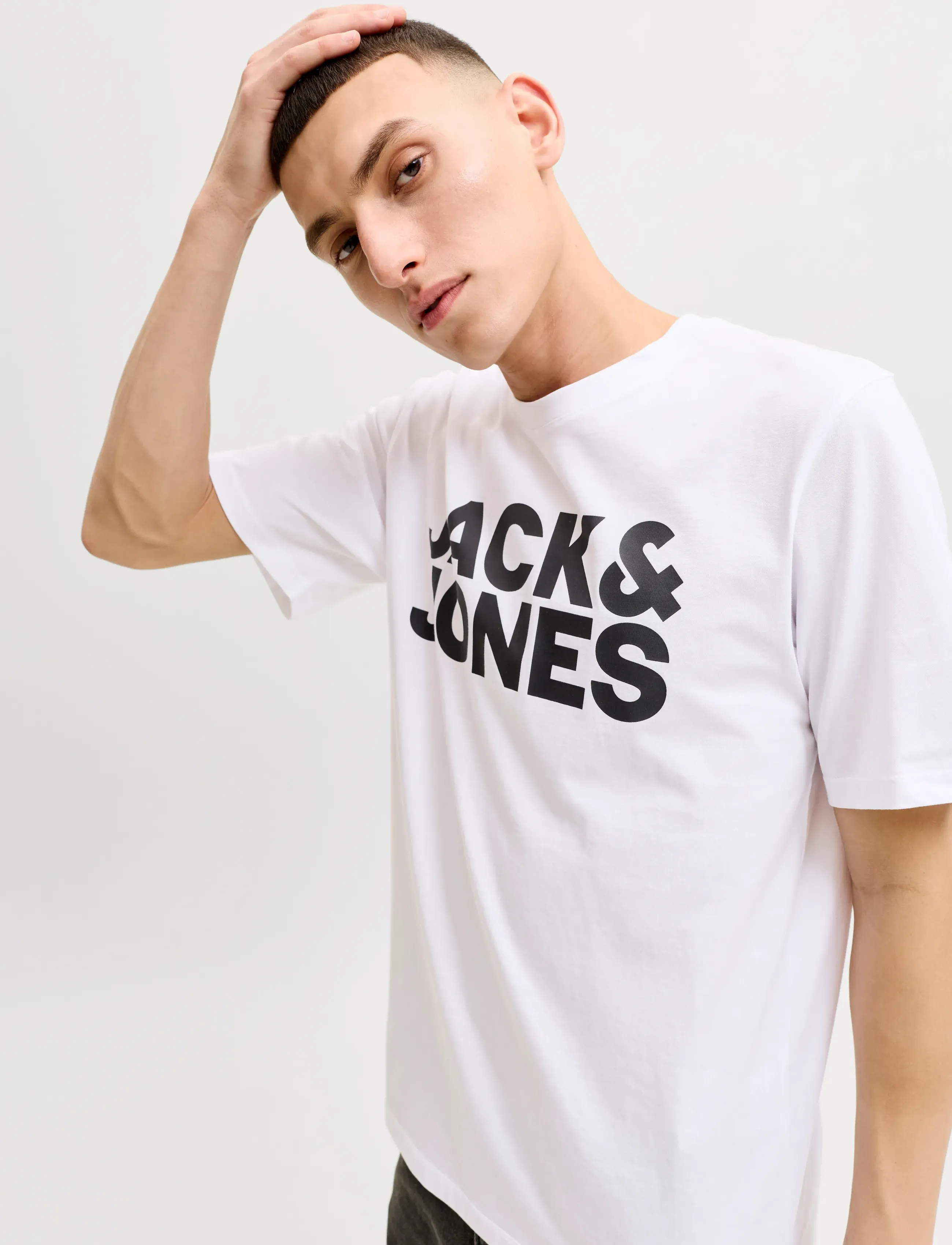 JACK & JONES Jjecorp Logo Tee Ss O-Neck Noos t-shirts med tryck herr – bild 6