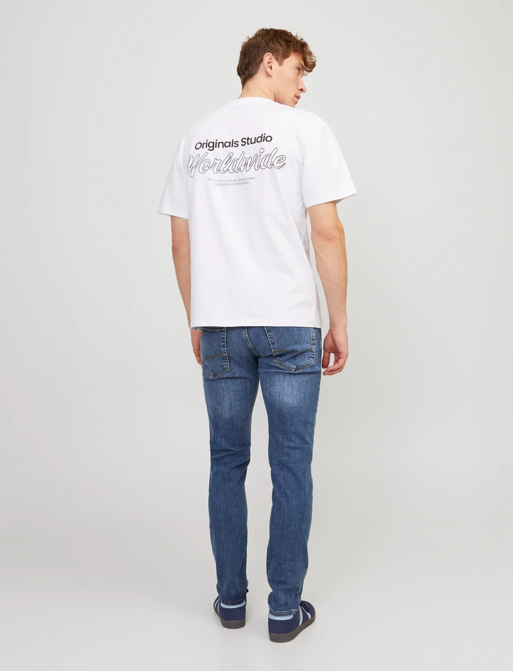 Jack & Jones - JJIGLENN JJORIGINAL CB 814 NOOS - slim jeans - blue denim - 3