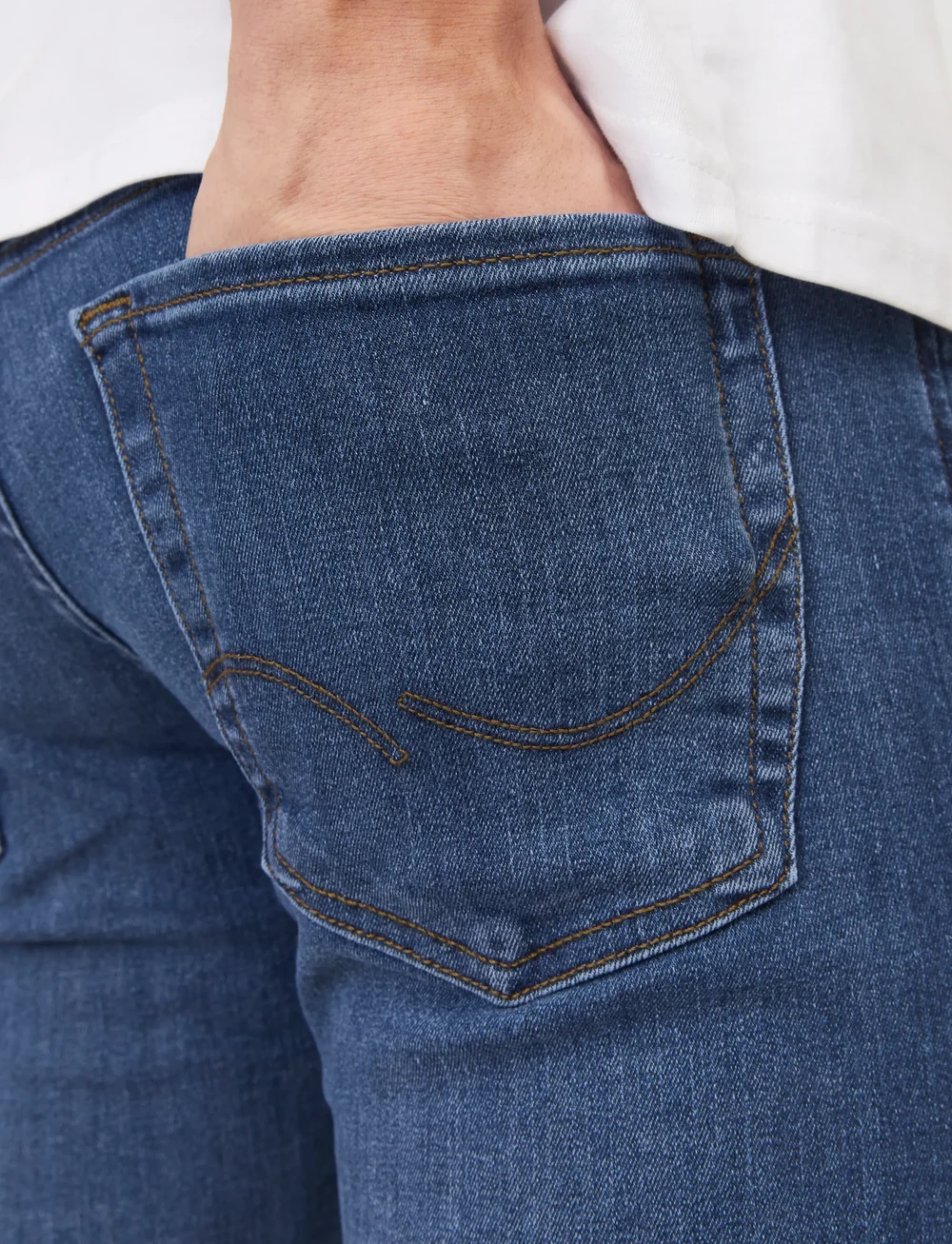 Jack & Jones - JJIGLENN JJORIGINAL CB 814 NOOS - slim jeans - blue denim - 4