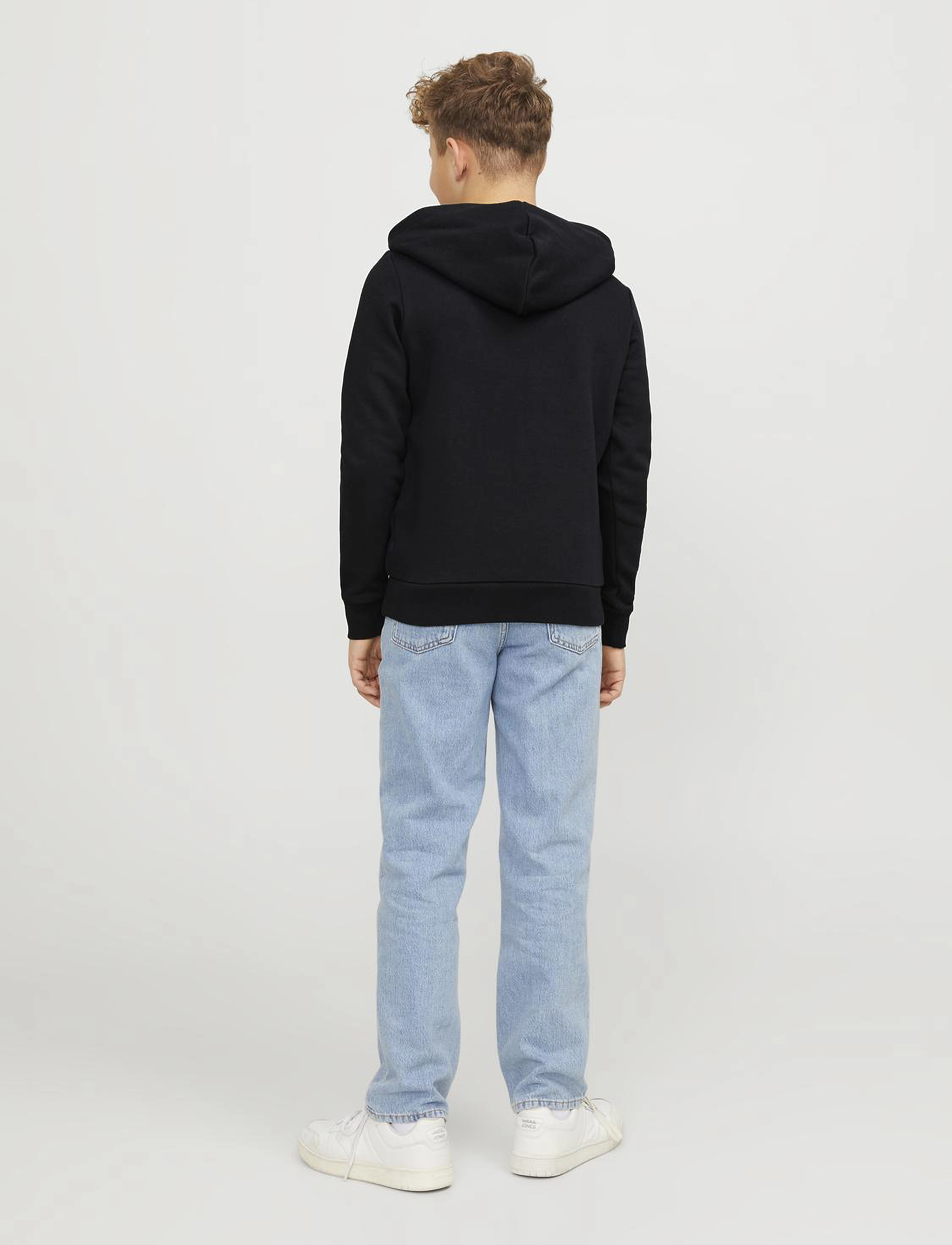 Jack & Jones - JJECORP LOGO SWEAT HOOD JNR - black - 3
