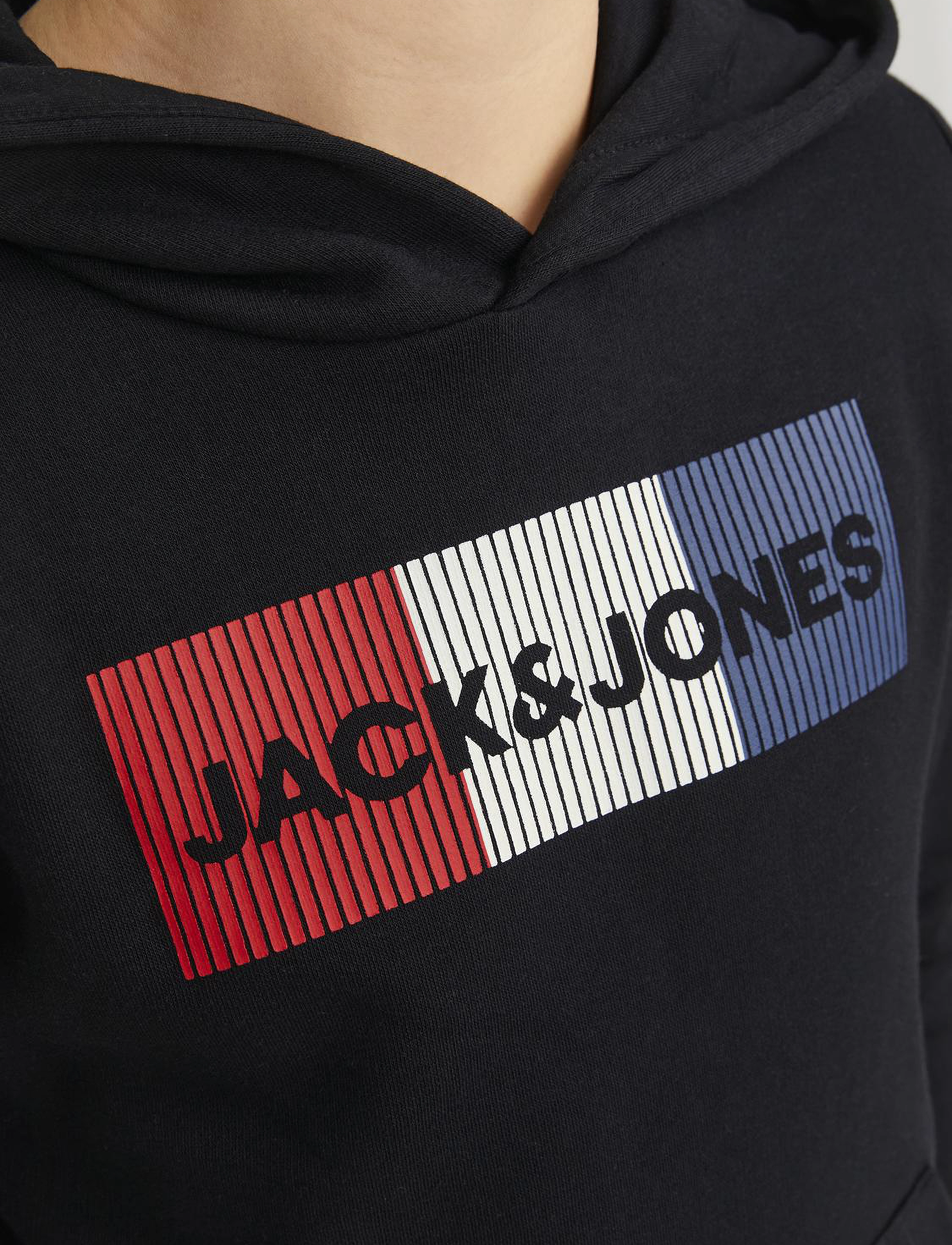 Jack & Jones - JJECORP LOGO SWEAT HOOD JNR - black - 5
