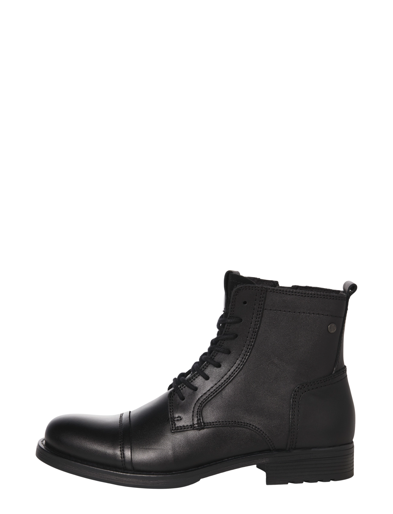 Jack & Jones - JFWRUSSEL LEATHER ANTHRACITE 19 LN - anthracite - 1