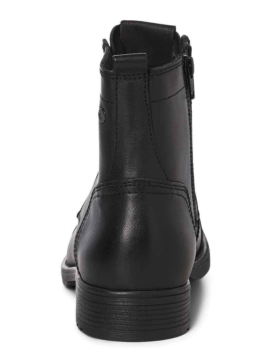 Jack & Jones - JFWRUSSEL LEATHER ANTHRACITE 19 LN - støvler med snøre - anthracite - 3