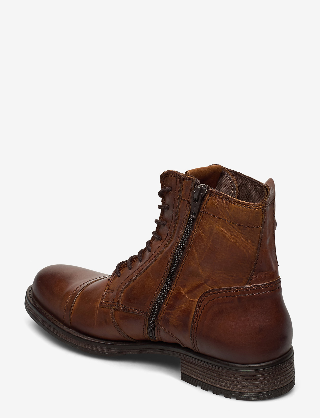 Jack & Jones - JFWRUSSEL LEATHER COGNAC 19 - cognac - 2