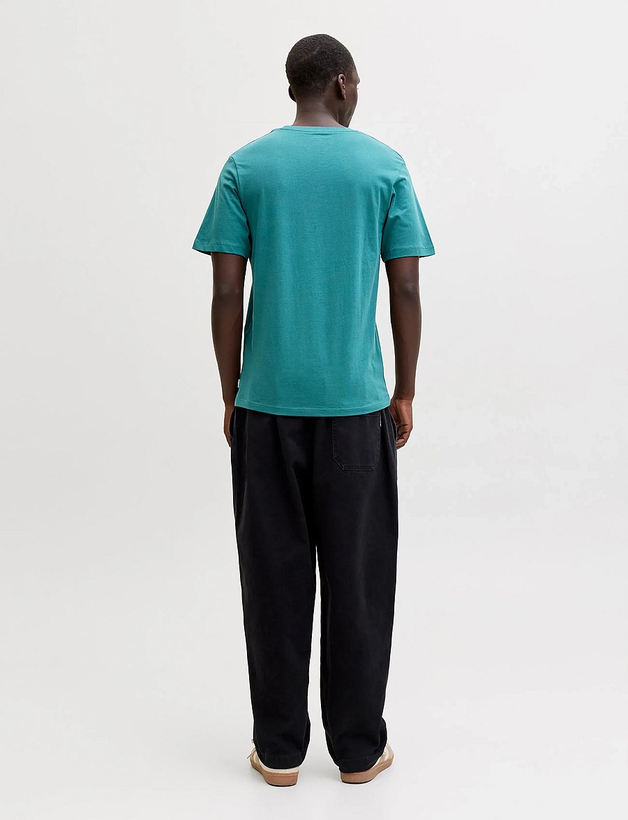 Jack & Jones - JJEORGANIC BASIC TEE SS O-NECK NOOS - kurzärmelig - atlantic deep - 2