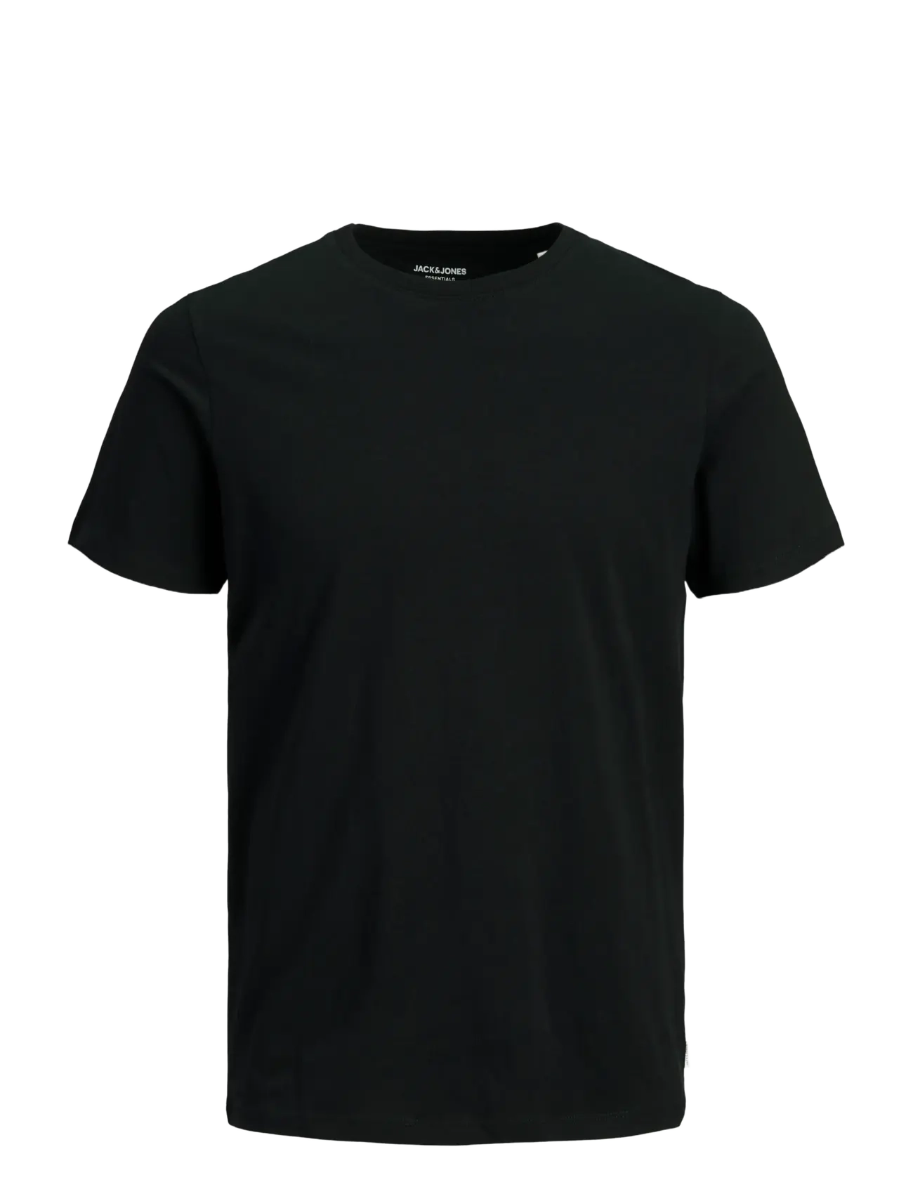 Jack & Jones JJEORGANIC BASIC TEE SS O-NECK NOOS - Basic T-Shirts - BLACK / black