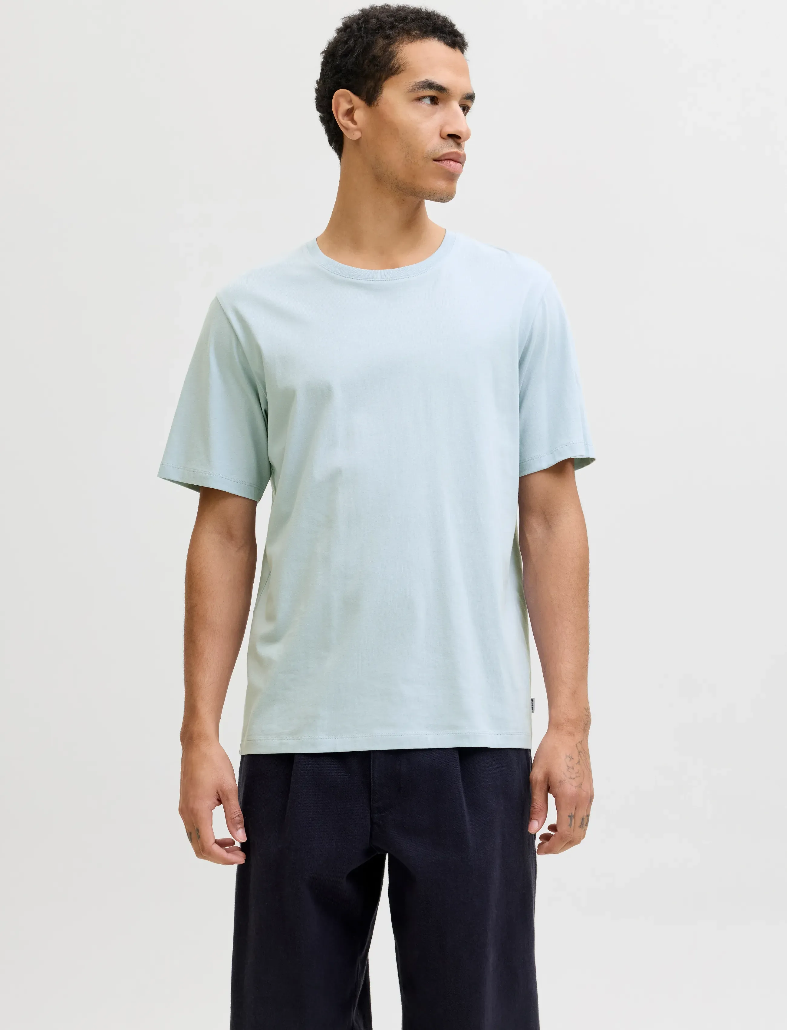 Jack & Jones JJEORGANIC BASIC TEE SS O-NECK NOOS - T-särgid - CELESTIAL BLUE / blue