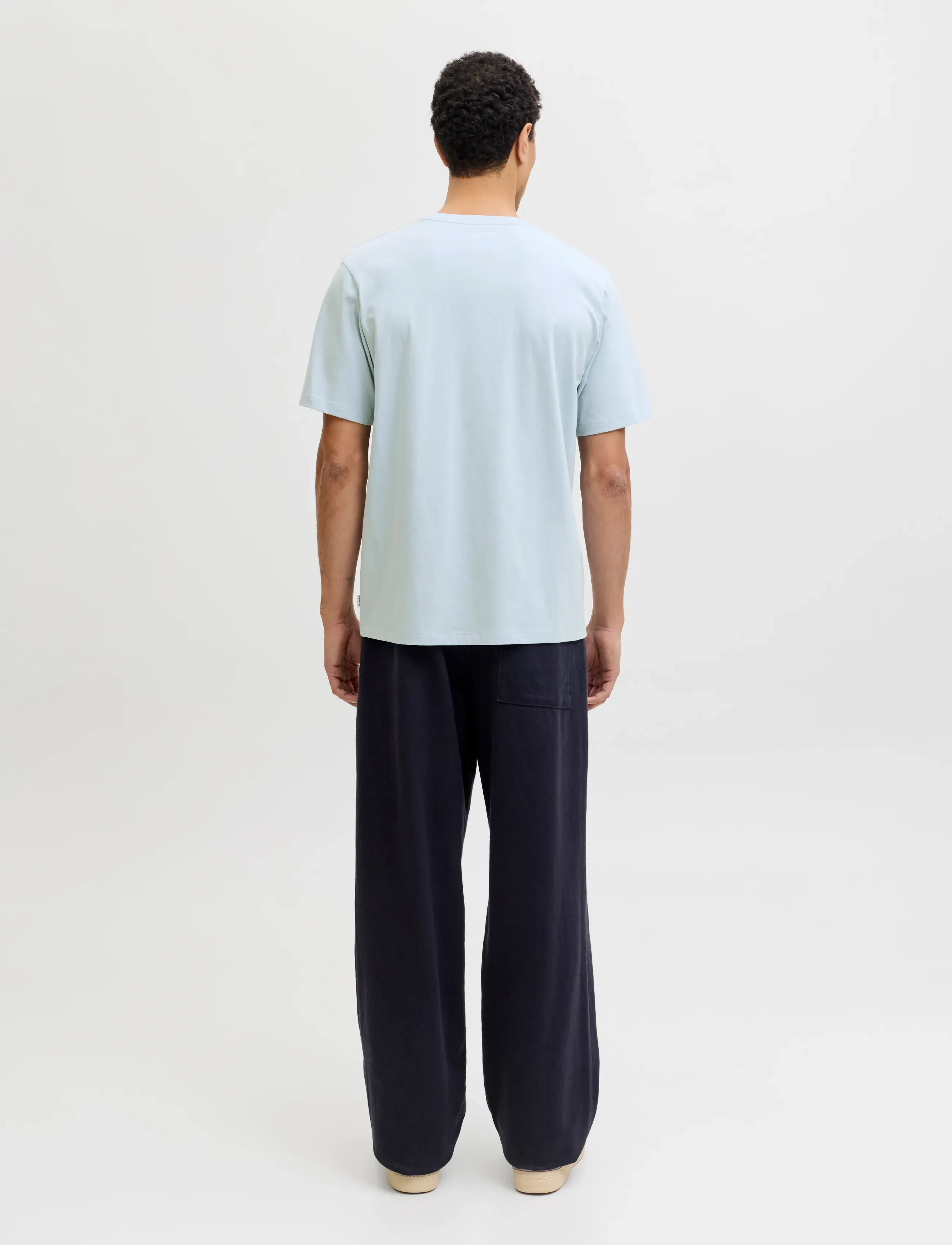 Jack & Jones - JJEORGANIC BASIC TEE SS O-NECK NOOS - short-sleeved t-shirts - celestial blue - 3