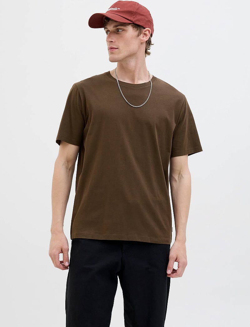 Jack & Jones - JJEORGANIC BASIC TEE SS O-NECK NOOS - lühikeste varrukatega t-särgid - delicioso - 0