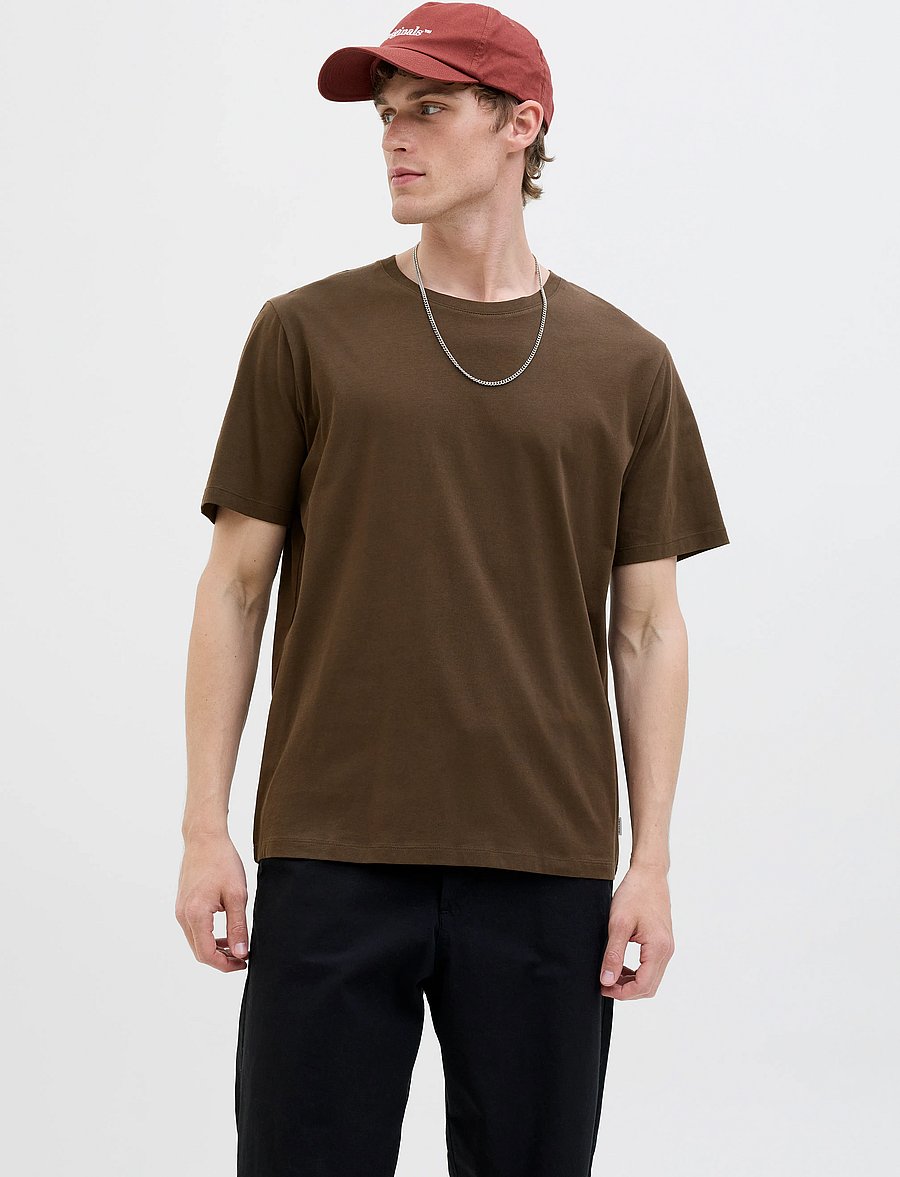 Jack & Jones - JJEORGANIC BASIC TEE SS O-NECK NOOS - kurzärmelig - delicioso - 0