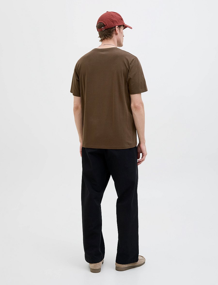 Jack & Jones - JJEORGANIC BASIC TEE SS O-NECK NOOS - kurzärmelig - delicioso - 2