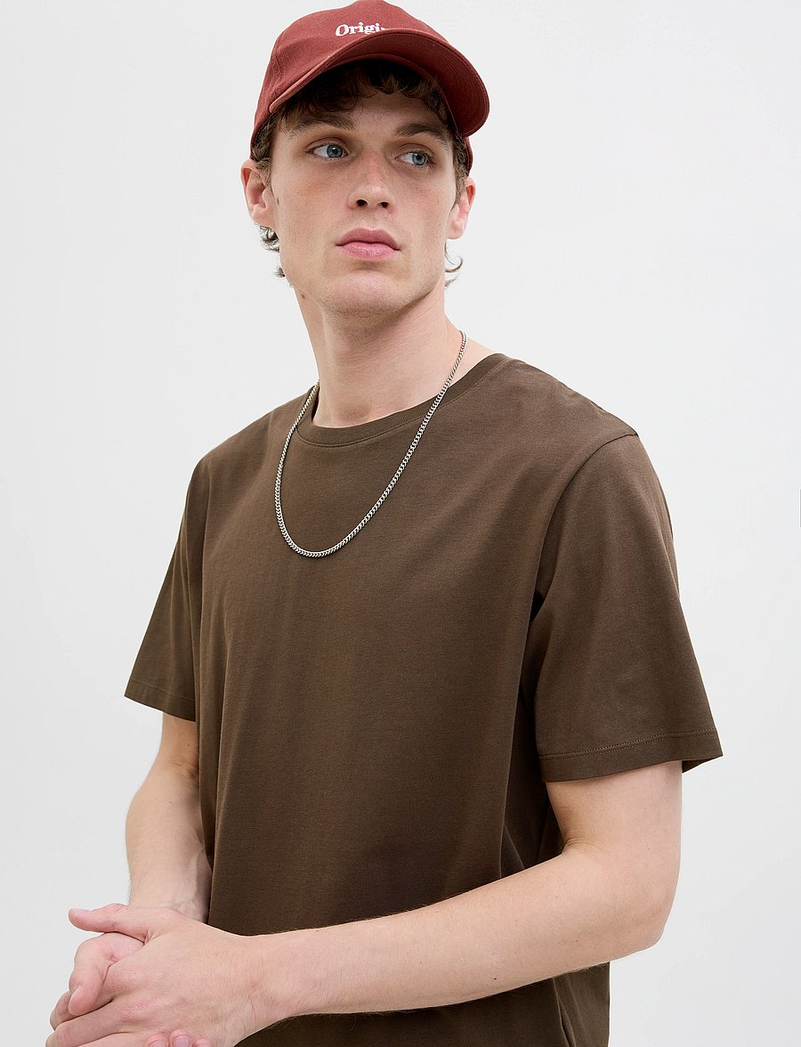 Jack & Jones - JJEORGANIC BASIC TEE SS O-NECK NOOS - kurzärmelig - delicioso - 3