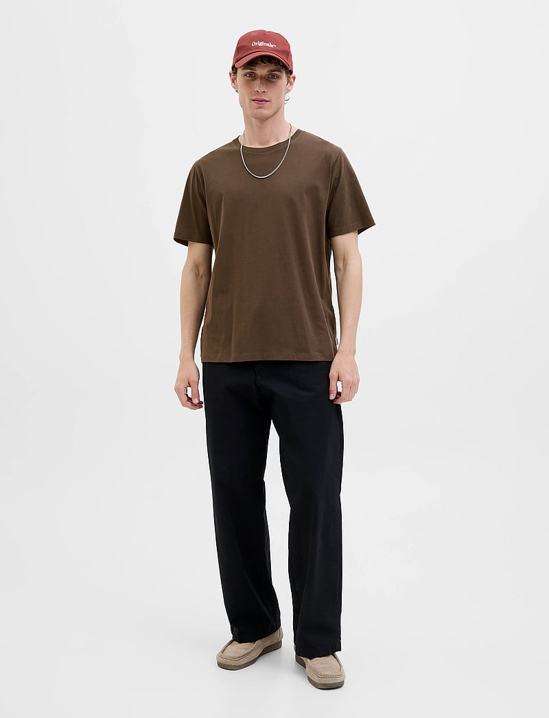 Jack & Jones - JJEORGANIC BASIC TEE SS O-NECK NOOS - lühikeste varrukatega t-särgid - delicioso - 4