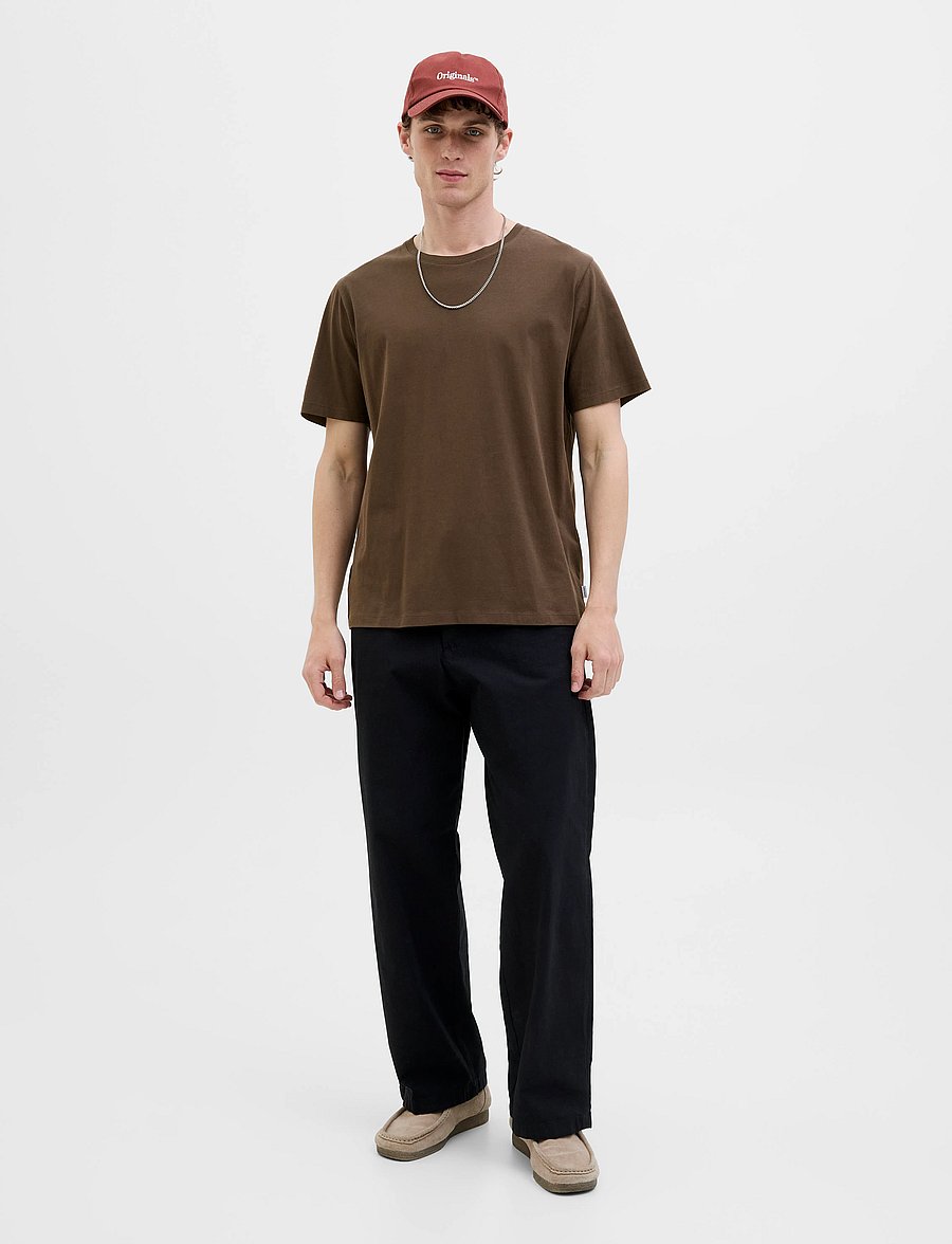 Jack & Jones - JJEORGANIC BASIC TEE SS O-NECK NOOS - kurzärmelig - delicioso - 4