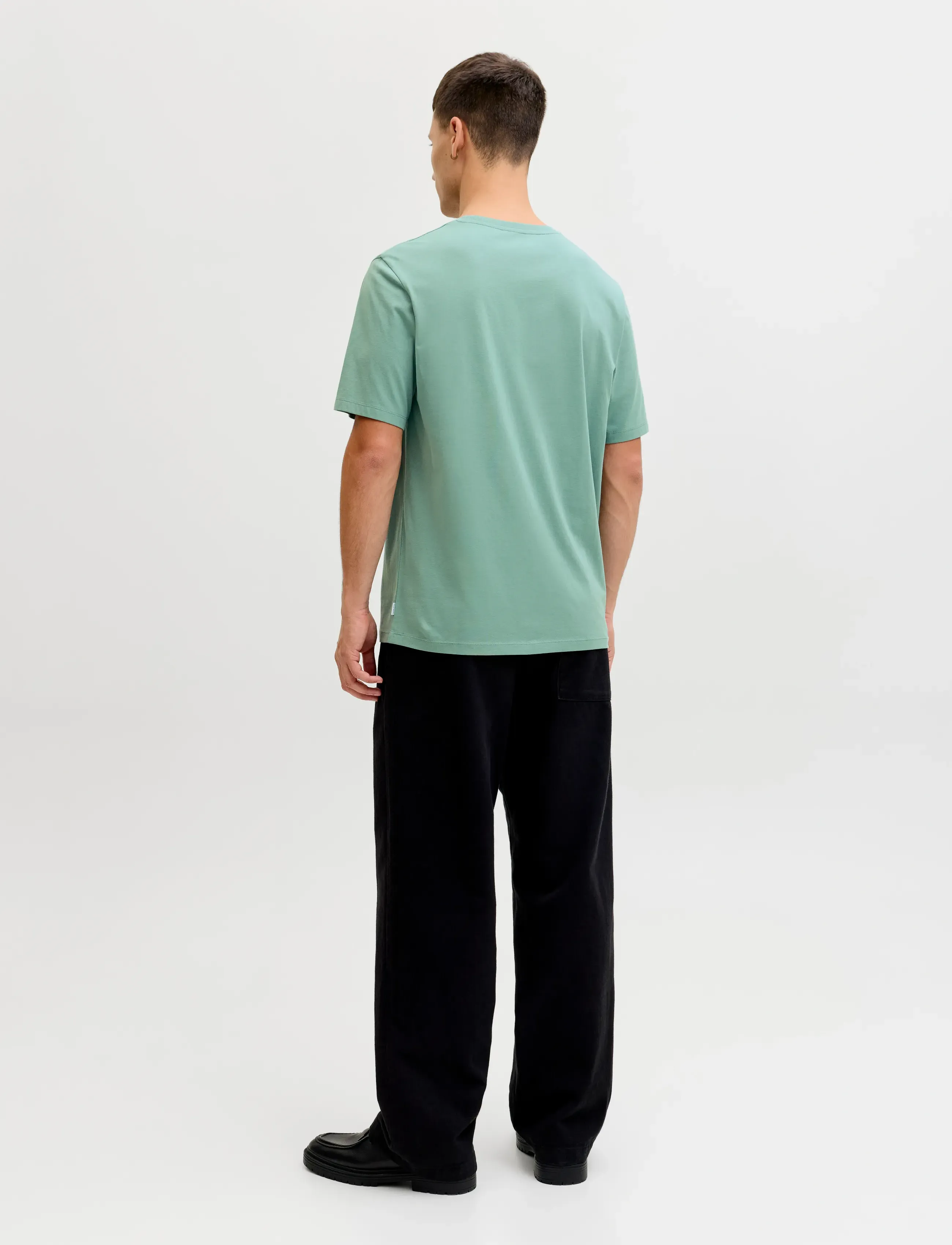 Jack & Jones - JJEORGANIC BASIC TEE SS O-NECK NOOS - short-sleeved t-shirts - mineral blue - 2
