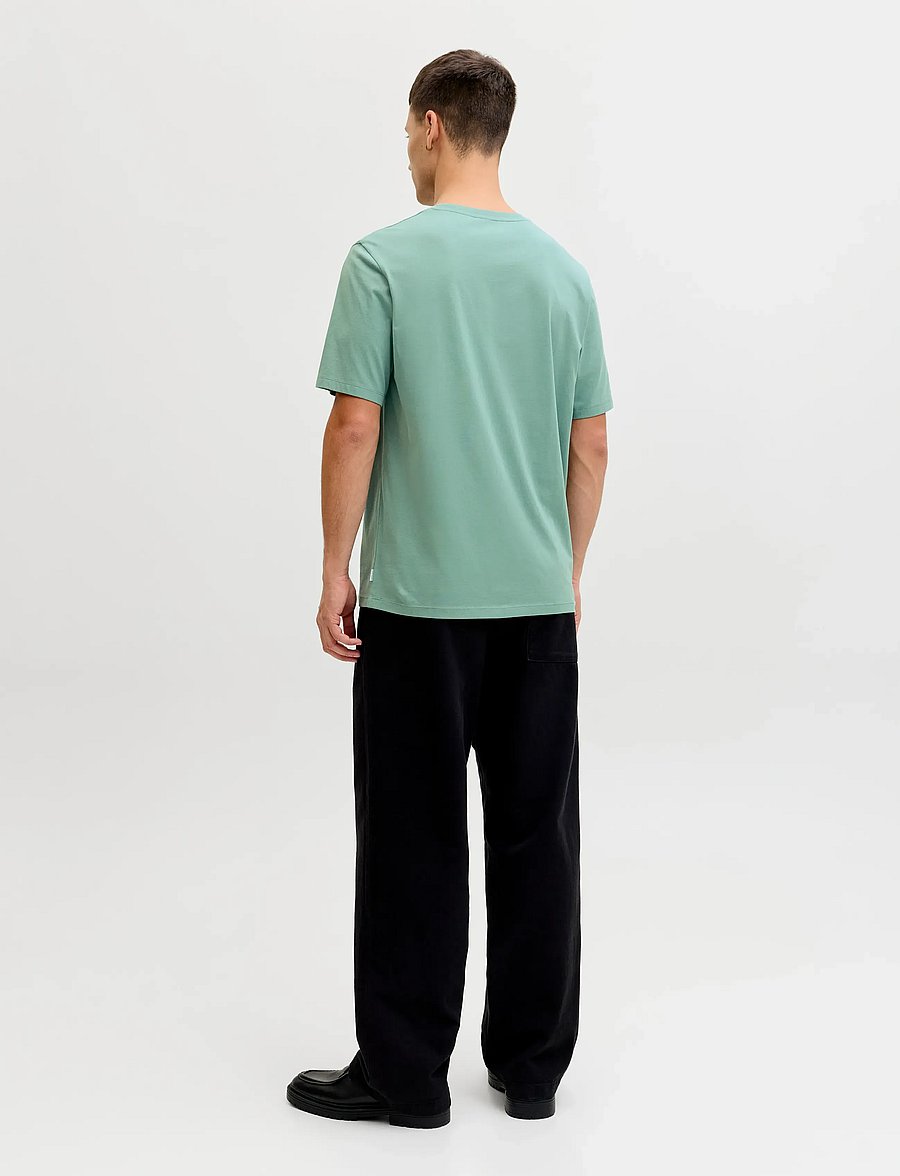 Jack & Jones - JJEORGANIC BASIC TEE SS O-NECK NOOS - kurzärmelig - mineral blue - 2