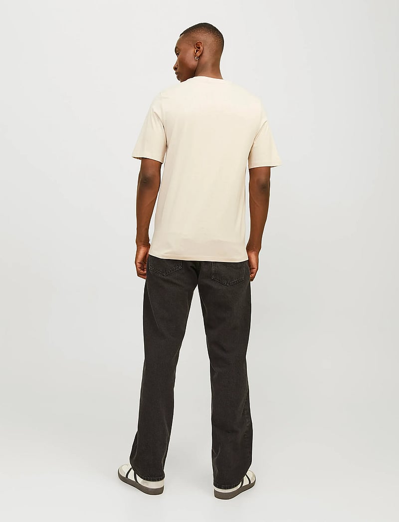Jack & Jones - JJEORGANIC BASIC TEE SS O-NECK NOOS - t-shirts à manches courtes - moonbeam - 3