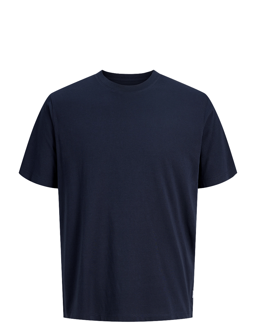 Jack & Jones - JJEORGANIC BASIC TEE SS O-NECK NOOS - kurzärmelige t-shirts - navy blazer - 1