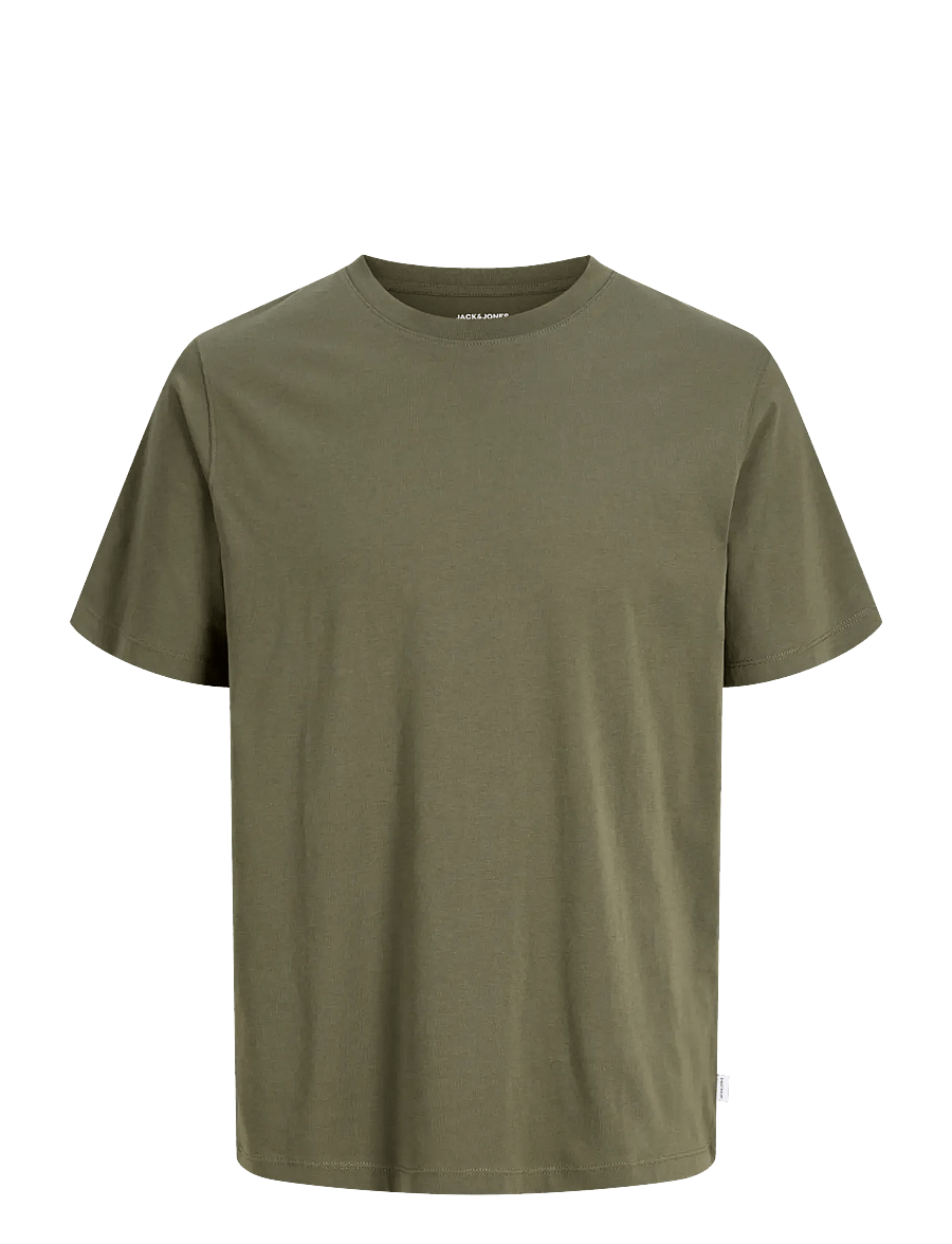 Jack & Jones - JORORGANIC BASIC TEE SS O-NECK NOOS - lühikeste varrukatega t-särgid - olive night - 1