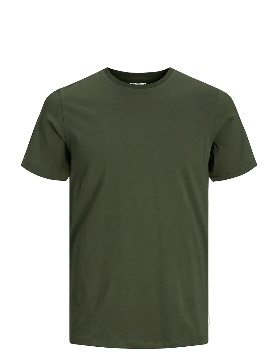 Jack & Jones - JJEORGANIC BASIC TEE SS O-NECK NOOS - kurzärmelig - olive night - 1