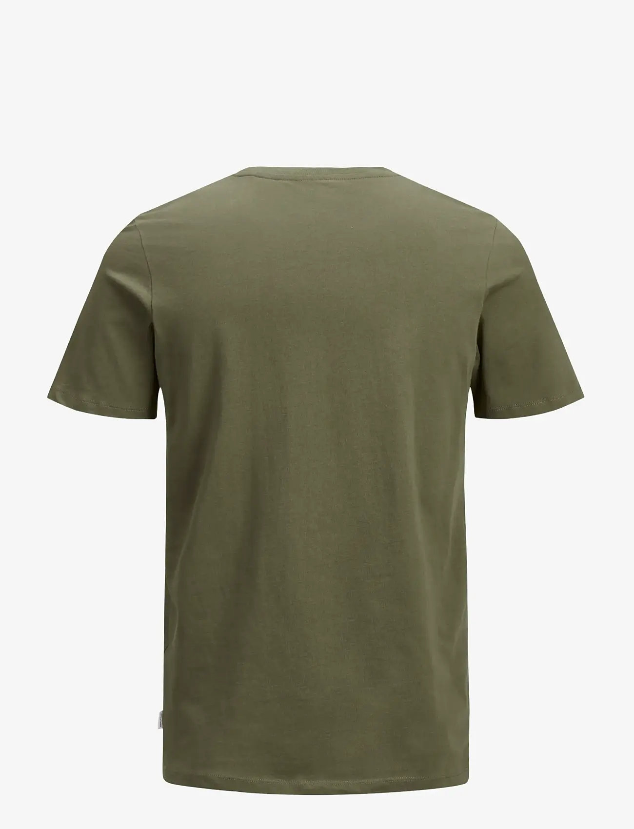 Jack & Jones - JJEORGANIC BASIC TEE SS O-NECK NOOS - short-sleeved t-shirts - olive night - 2