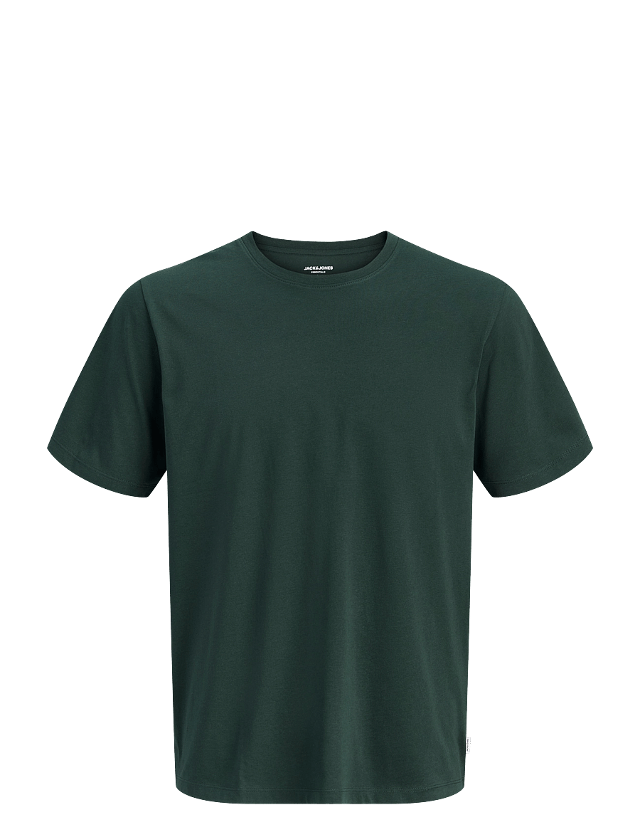 Jack & Jones - JJEORGANIC BASIC TEE SS O-NECK NOOS - kurzärmelige t-shirts - scarab - 1
