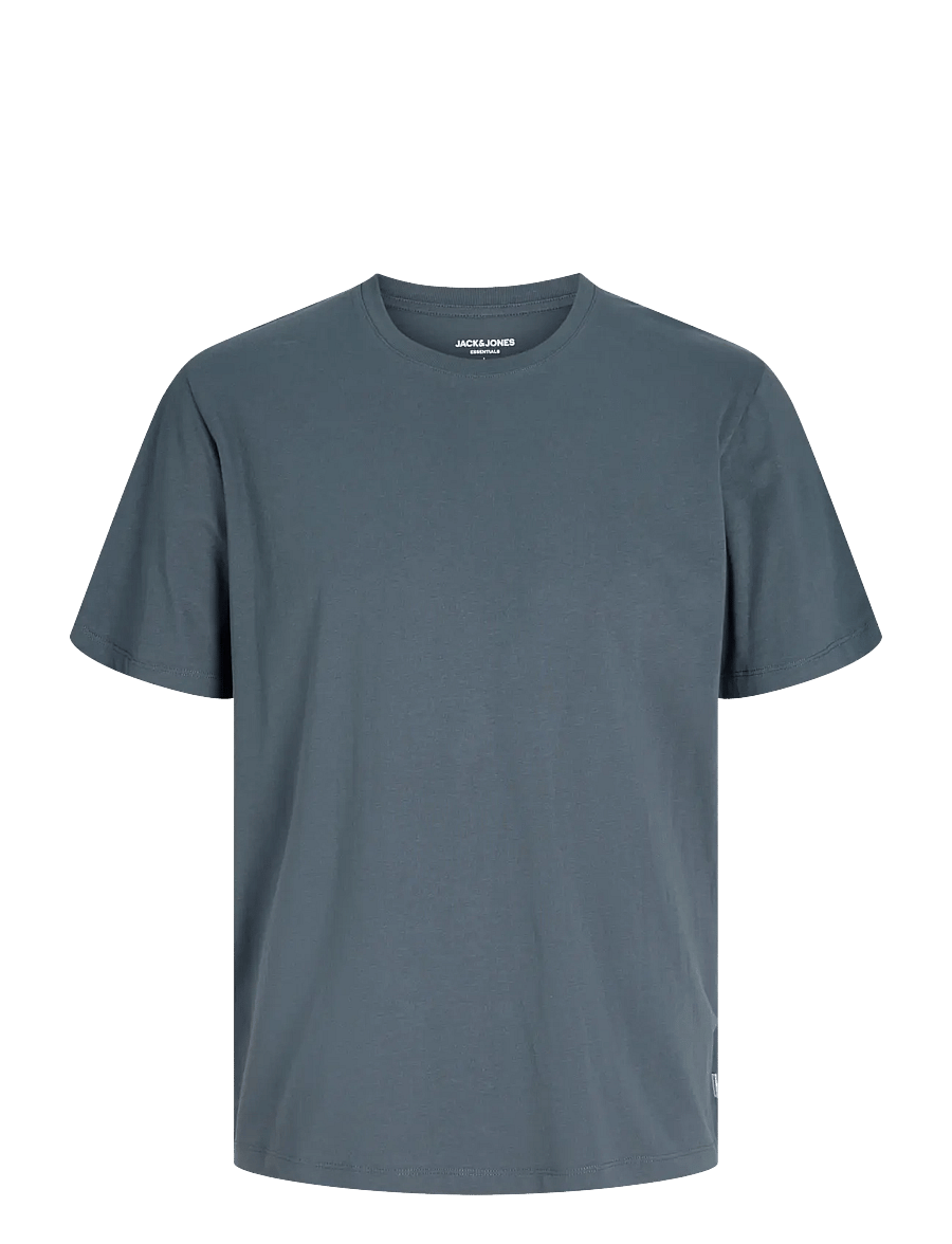 Jack & Jones - JJEORGANIC BASIC TEE SS O-NECK NOOS - kurzärmelige t-shirts - turbulence - 1