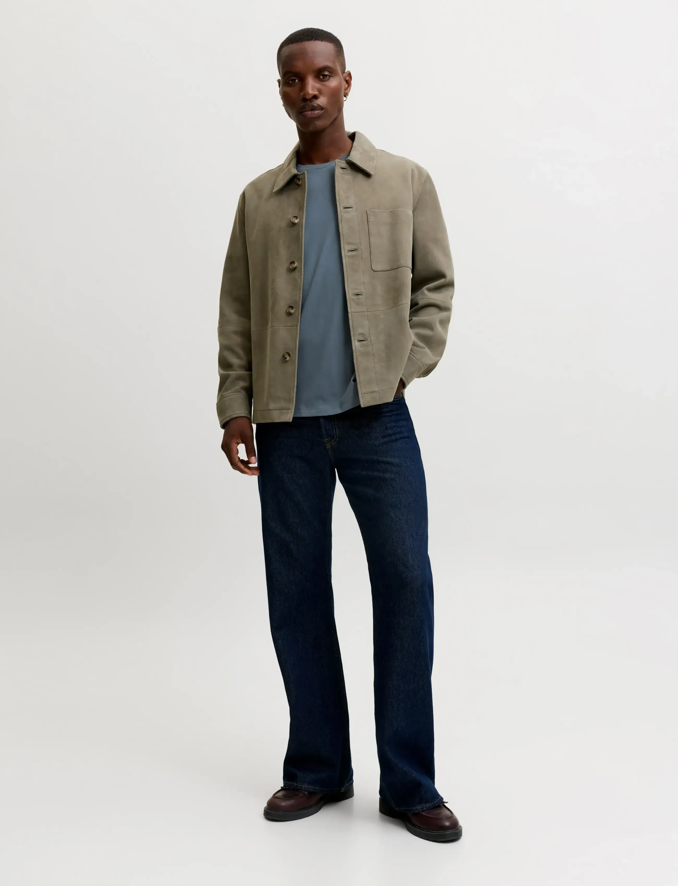 Jack & Jones - JJEORGANIC BASIC TEE SS O-NECK NOOS - lühikeste varrukatega t-särgid - turbulence - 3