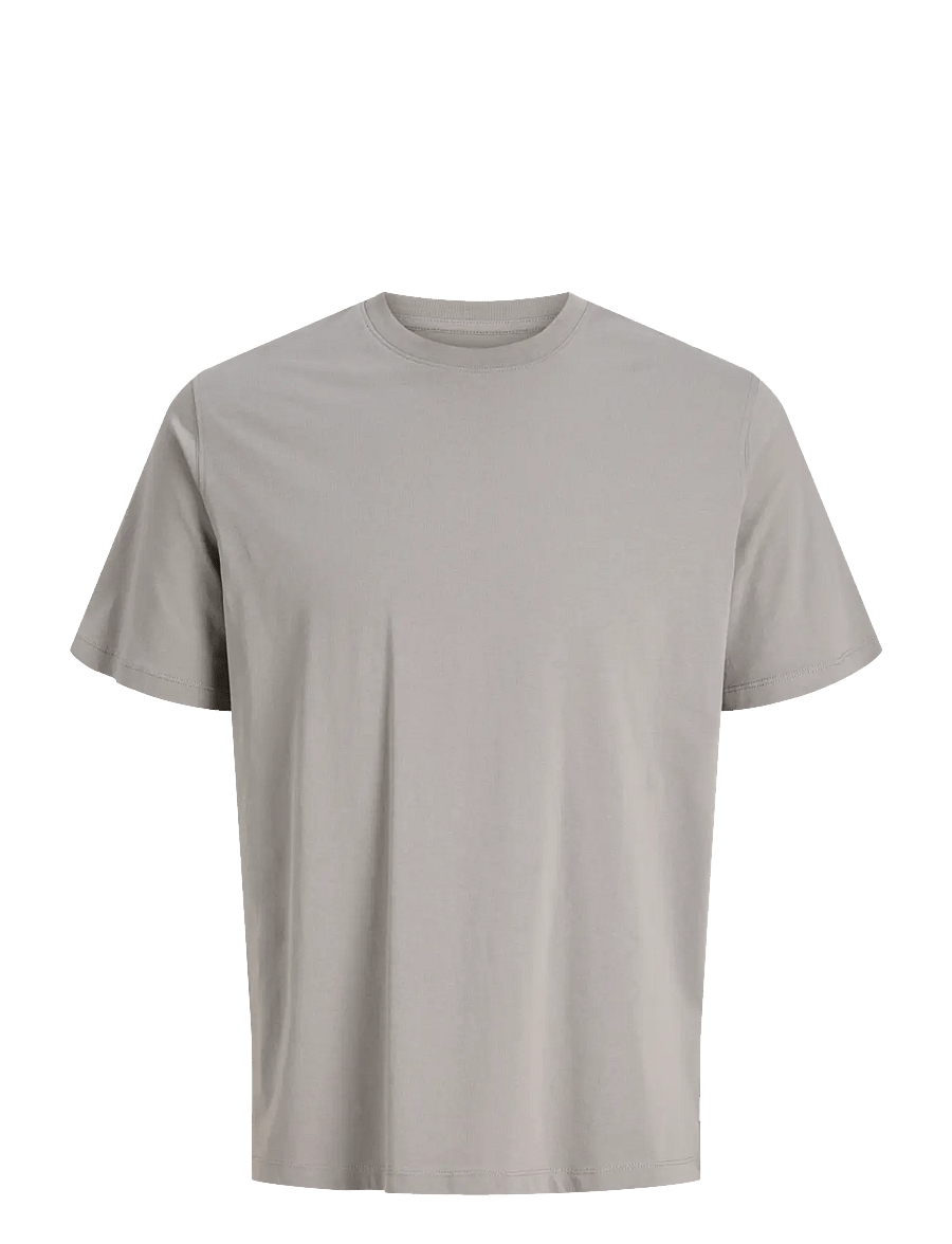 Jack & Jones - JJEORGANIC BASIC TEE SS O-NECK NOOS - kurzärmelig - ultimate grey - 1