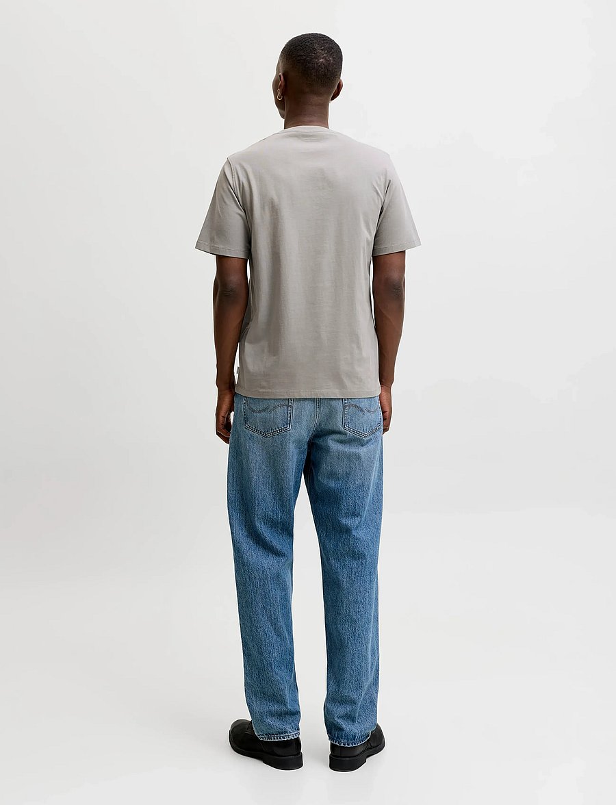 Jack & Jones - JJEORGANIC BASIC TEE SS O-NECK NOOS - kurzärmelig - ultimate grey - 3