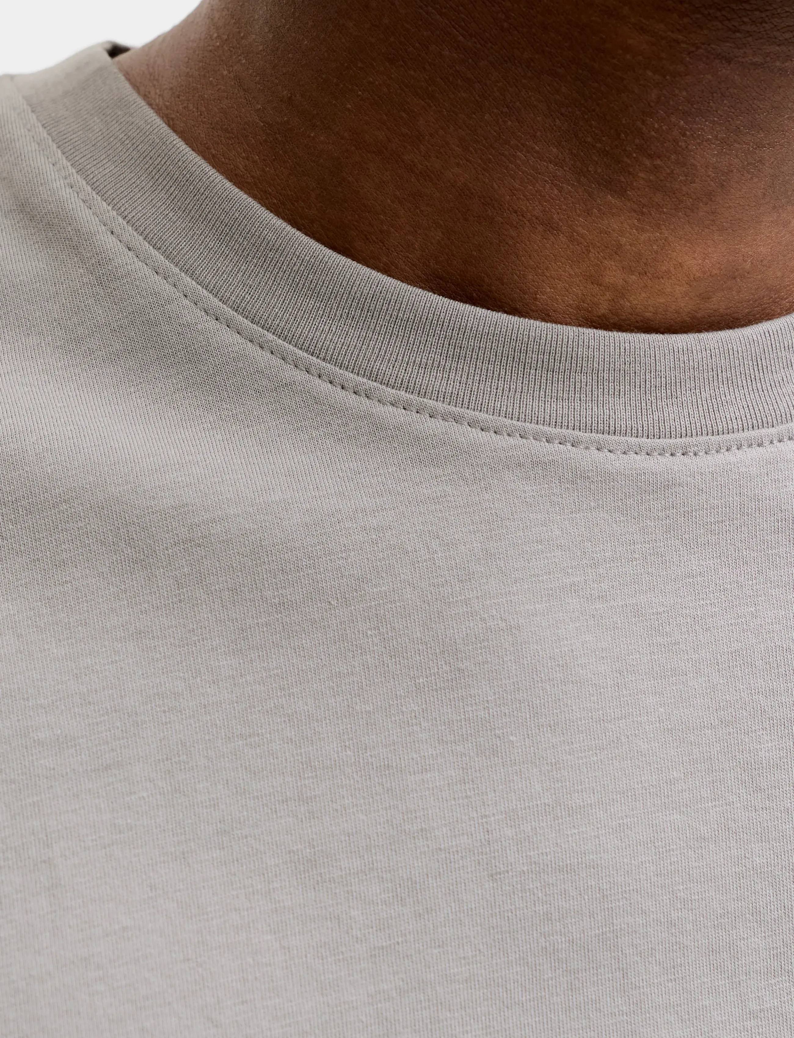 Jack & Jones - JJEORGANIC BASIC TEE SS O-NECK NOOS - short-sleeved t-shirts - ultimate grey - 5