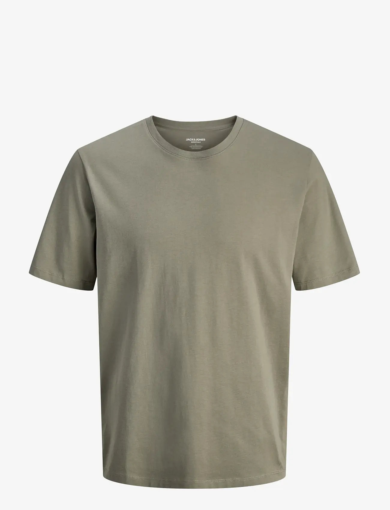 Jack & Jones - JJEORGANIC BASIC TEE SS O-NECK NOOS - kurzärmelig - vetiver - 1