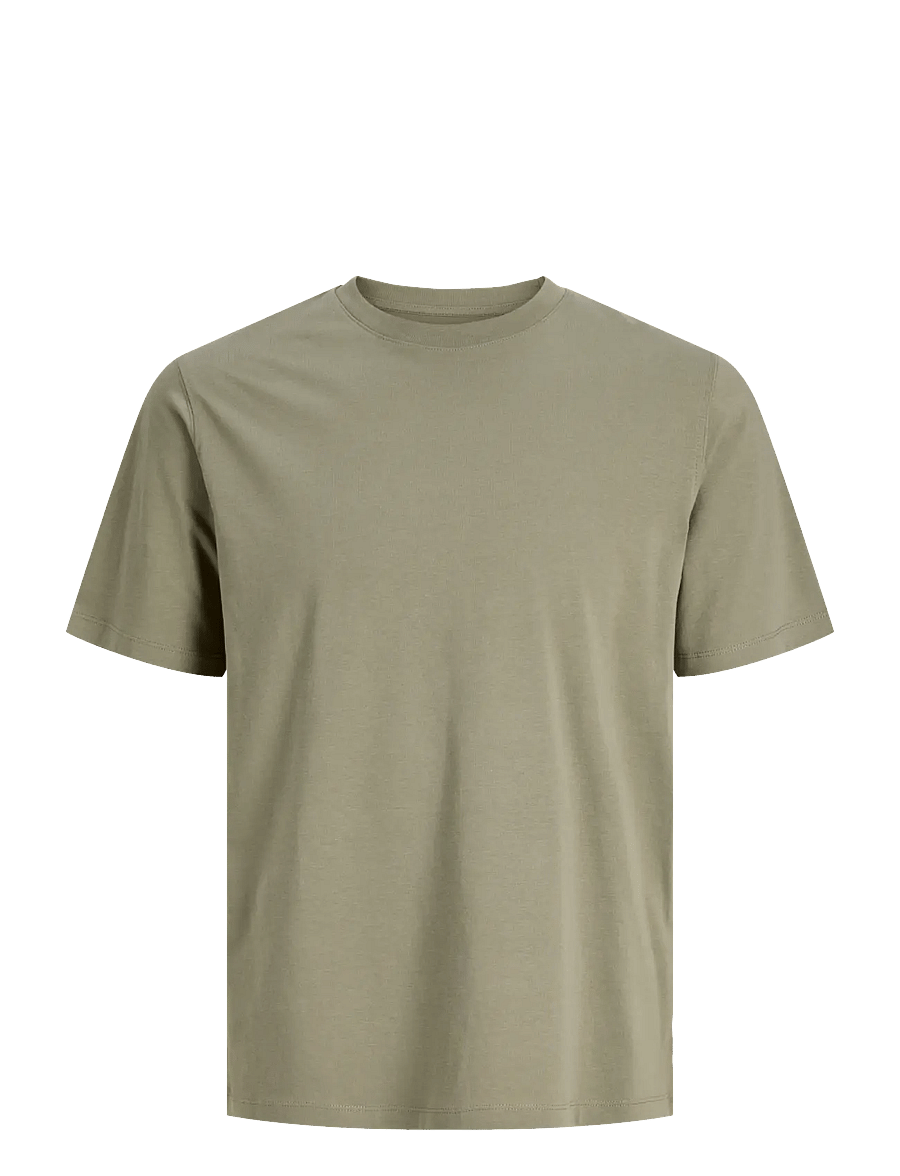 Jack & Jones - JJEORGANIC BASIC TEE SS O-NECK NOOS - lühikeste varrukatega t-särgid - vetiver - 1