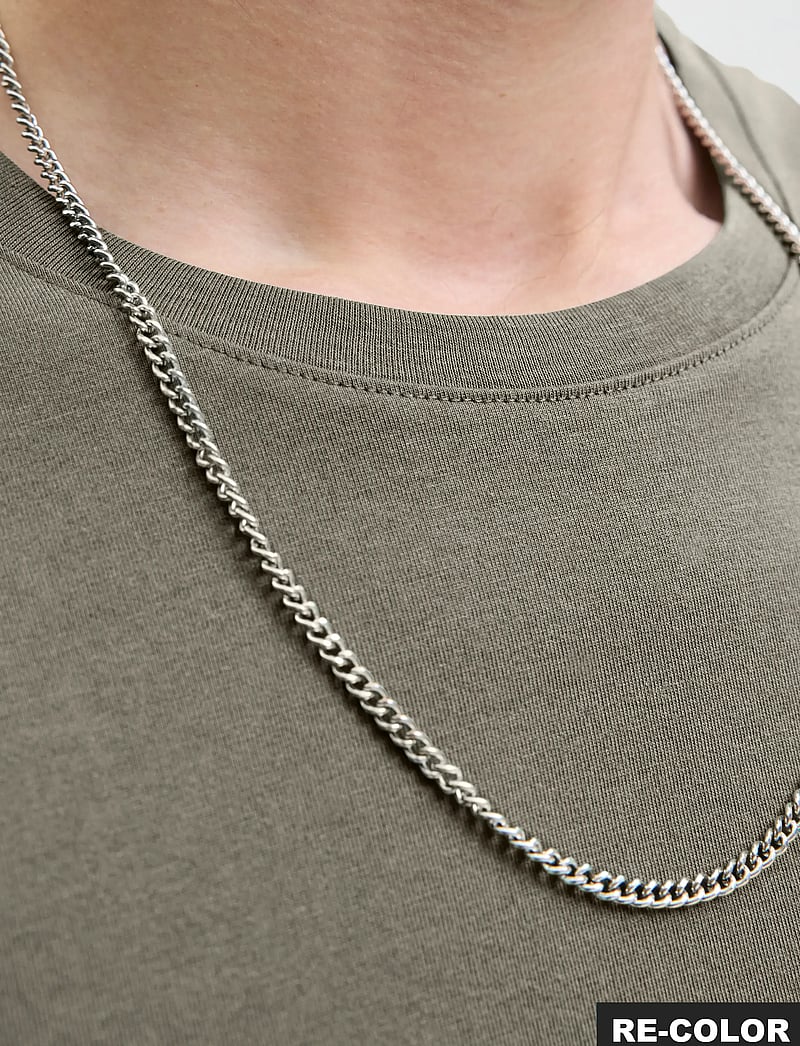 Jack & Jones - JJEORGANIC BASIC TEE SS O-NECK NOOS - kurzärmelig - vetiver - 5