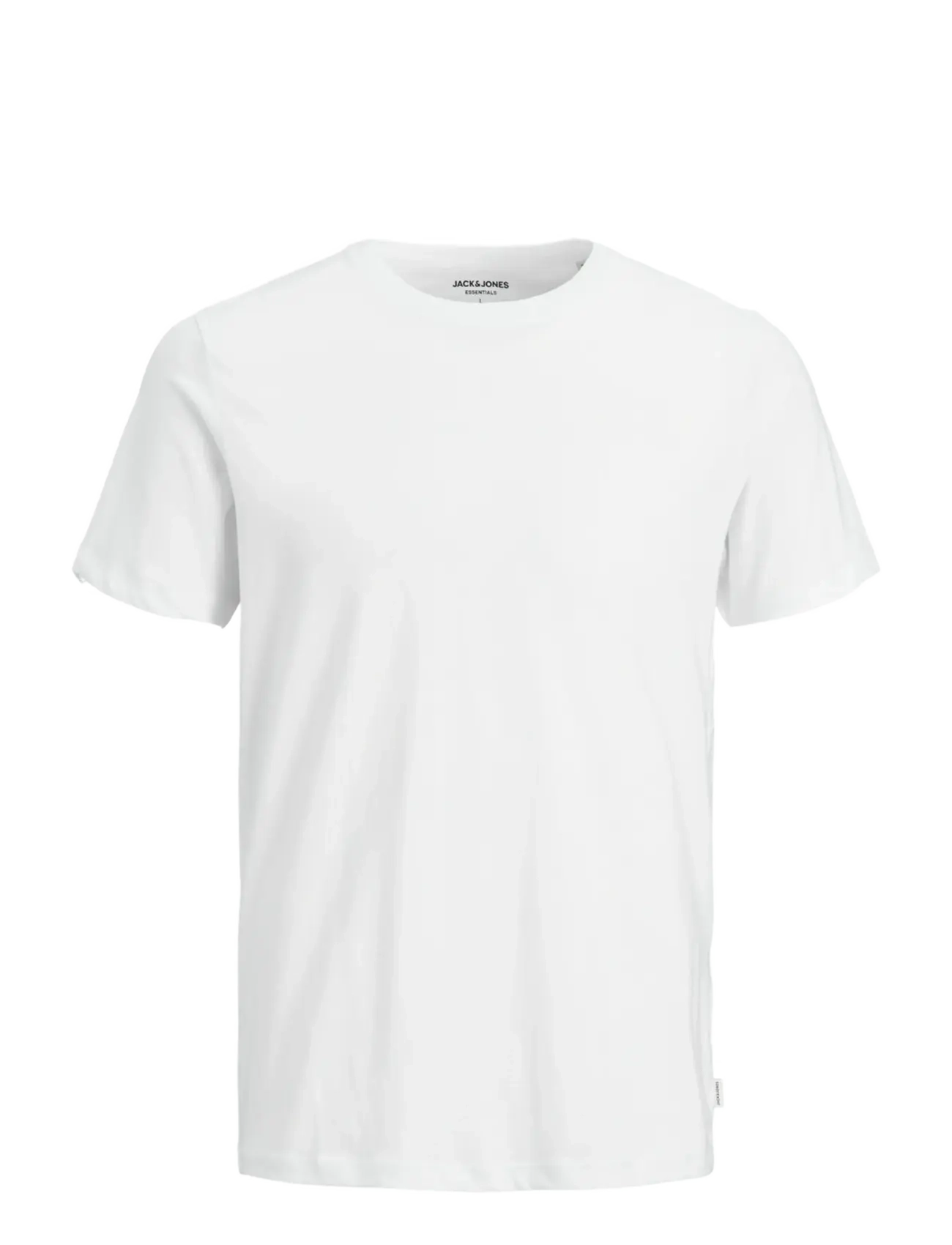 JJEORGANIC BASIC TEE SS O-NECK NOOS - WHITE