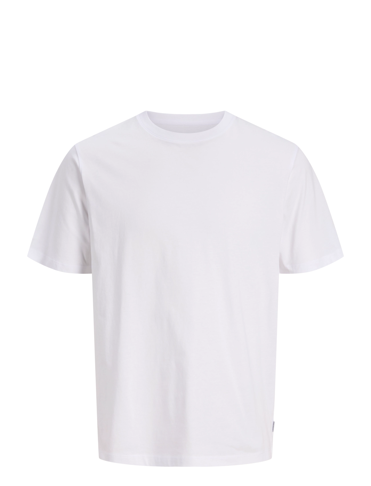 Jack & Jones JJEORGANIC BASIC TEE SS O-NECK NOOS - Basic T-shirts - WHITE / white