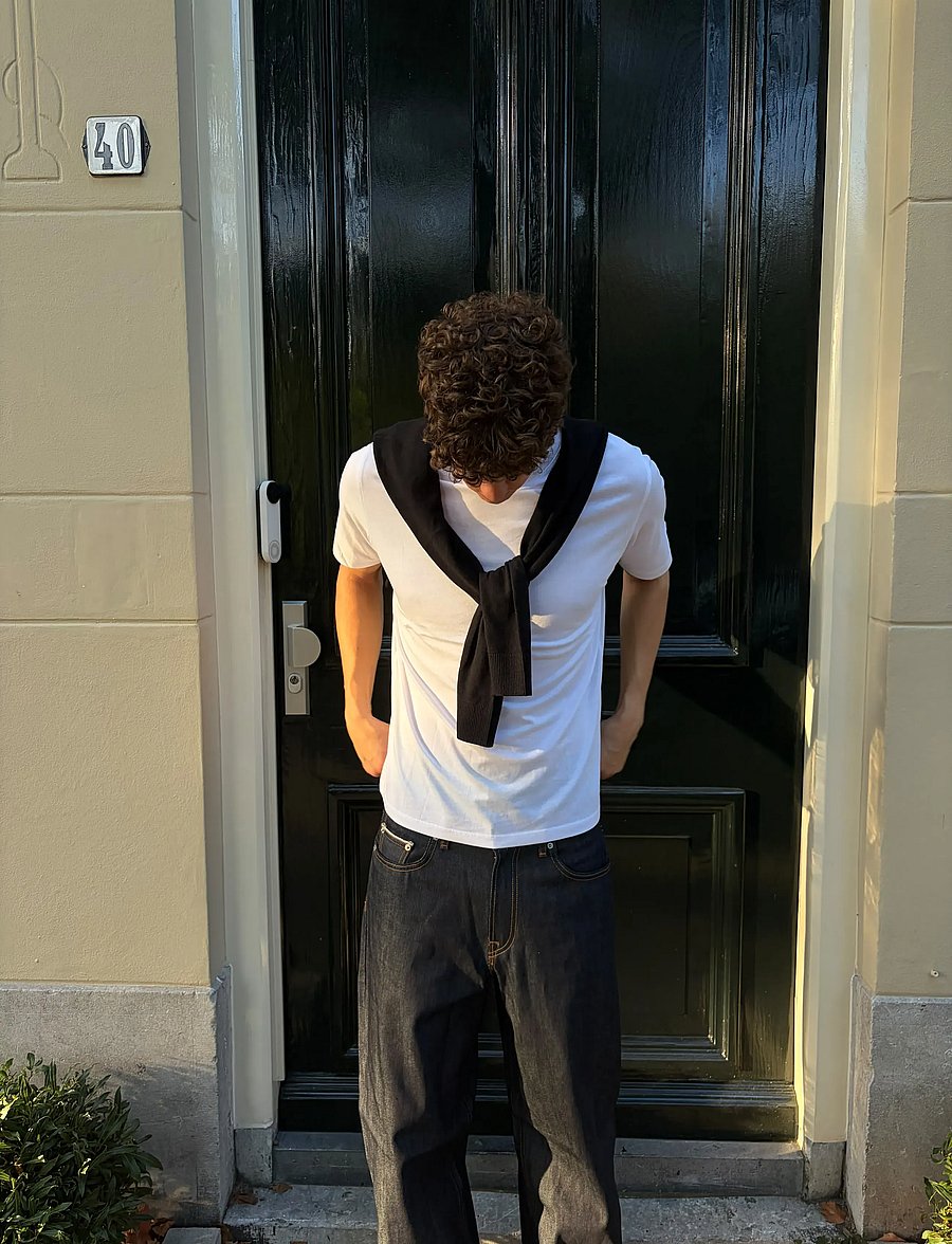 Jack & Jones - JOREORGANIC BASIC TEE SS O-NECK NOOS - kortärmade t-shirts - white - 0