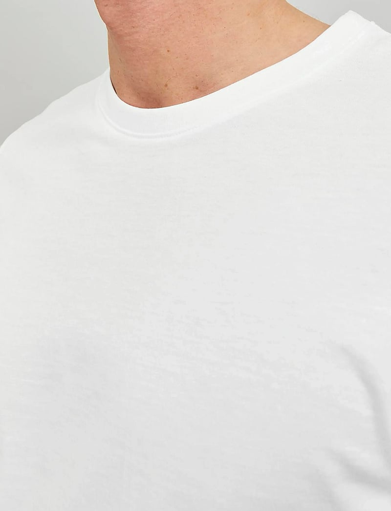 Jack & Jones - JJEORGANIC BASIC TEE SS O-NECK NOOS - kurzärmelig - white - 4